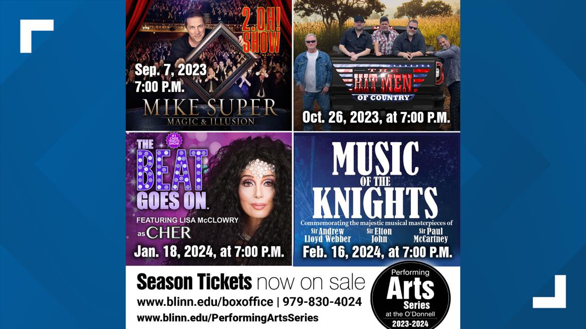 Blinn College unveils 20232024 Performing Arts series lineup