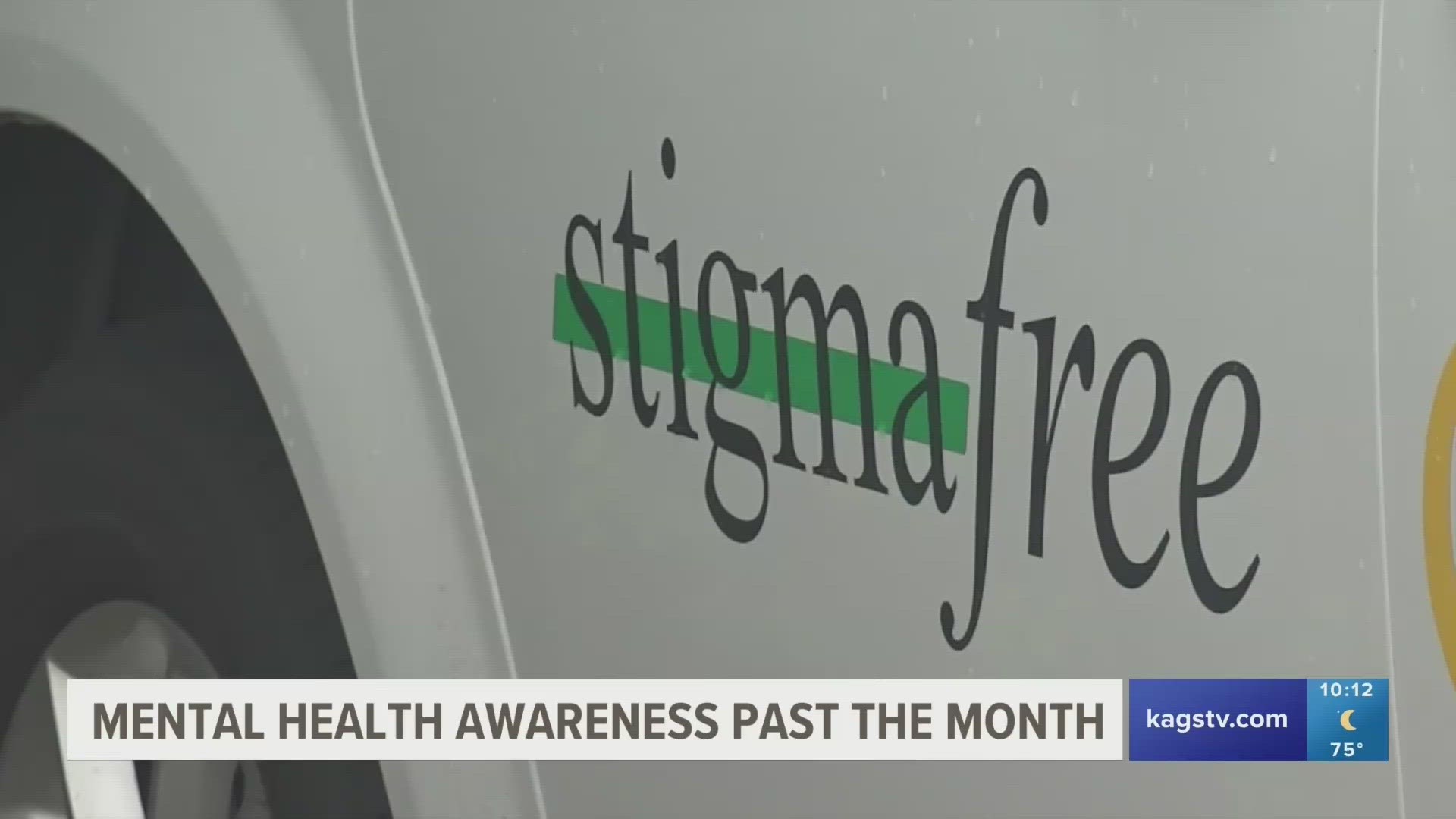 "I think it's important how we talk about (mental health) with our families on a daily basis," said Doug Vance, Brazos Valley Coalition Suicide Prevention president.