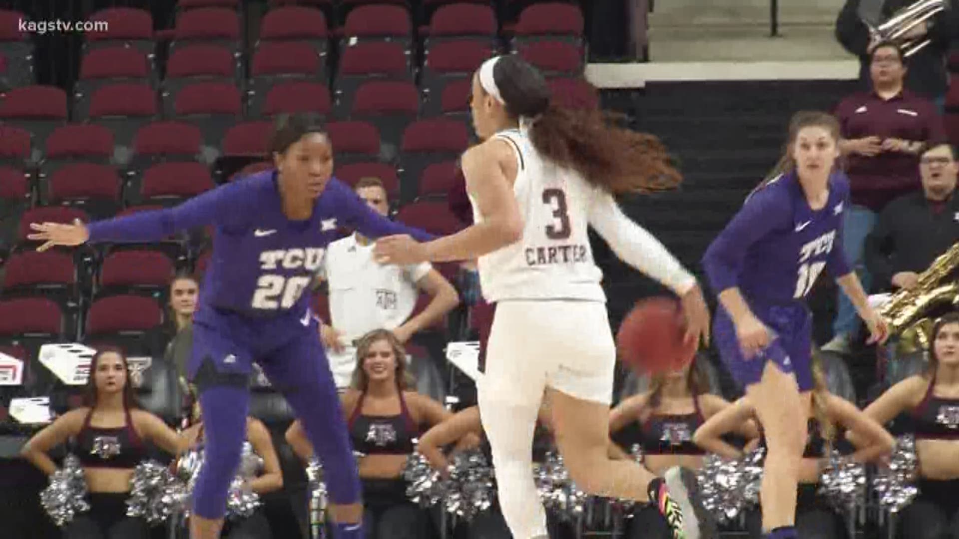 Aggie product Chennedy Carter is projected to go in the top five of the WNBA Draft on Friday night and league officials are raving about her pro potential.
