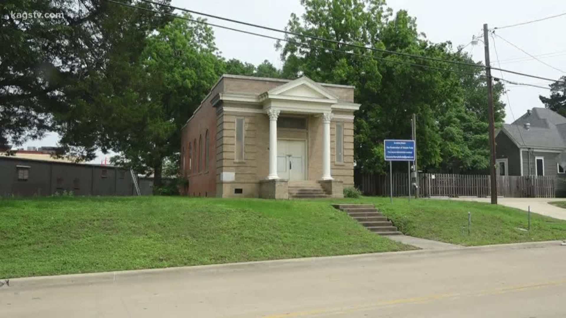 Temple Freda was built in the 20th century and was the first synagogue in the Brazos Valley.