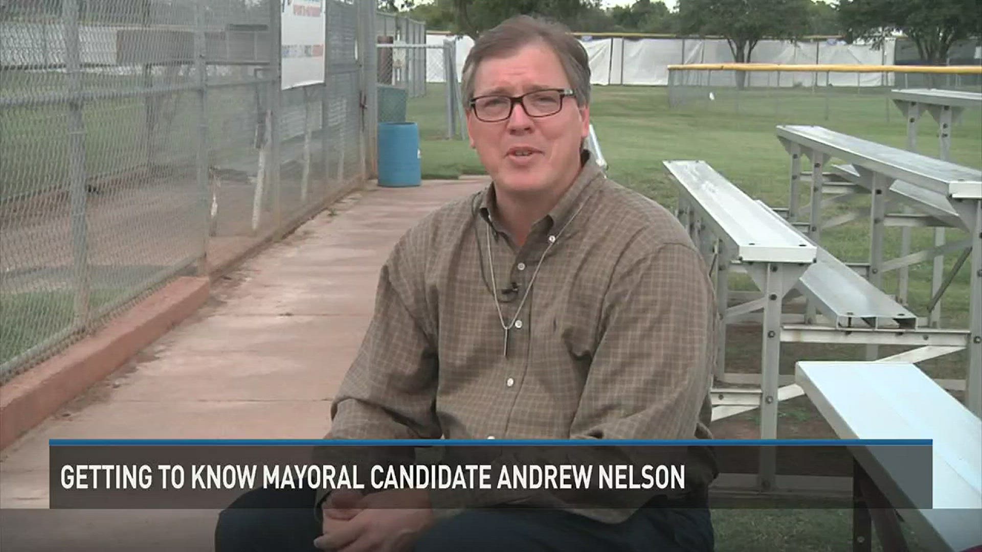 Andrew Nelson tells us why he wants to be the mayor of Bryan.