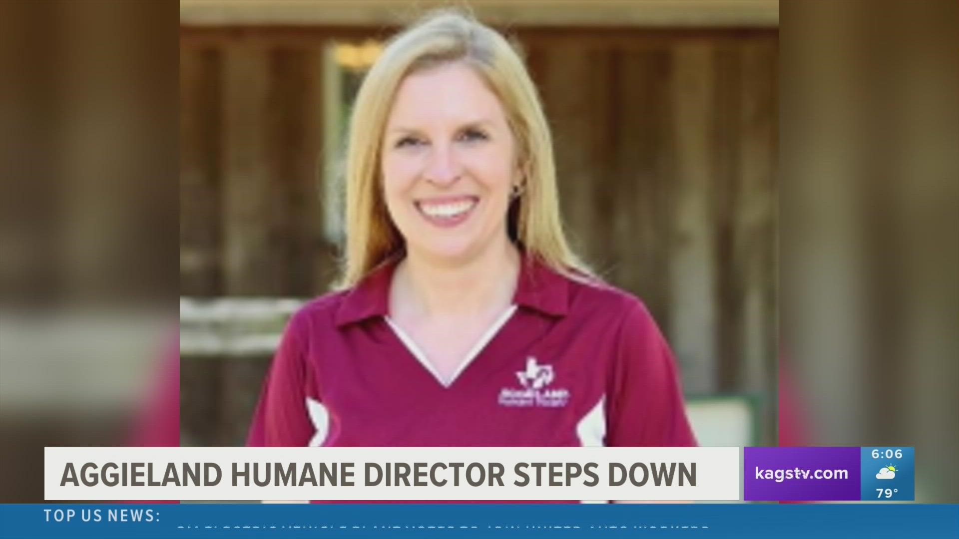 The Aggieland Humane Society will begin a nationwide search to fill the role.
