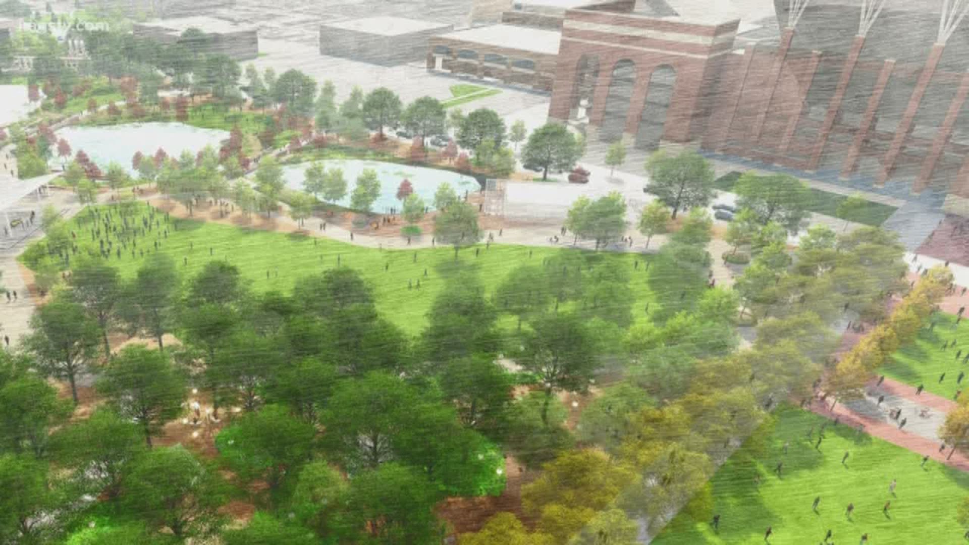 Aggie Park will be 20-acres of green space that is expected for students to use for studying, relaxing and hosting events.
