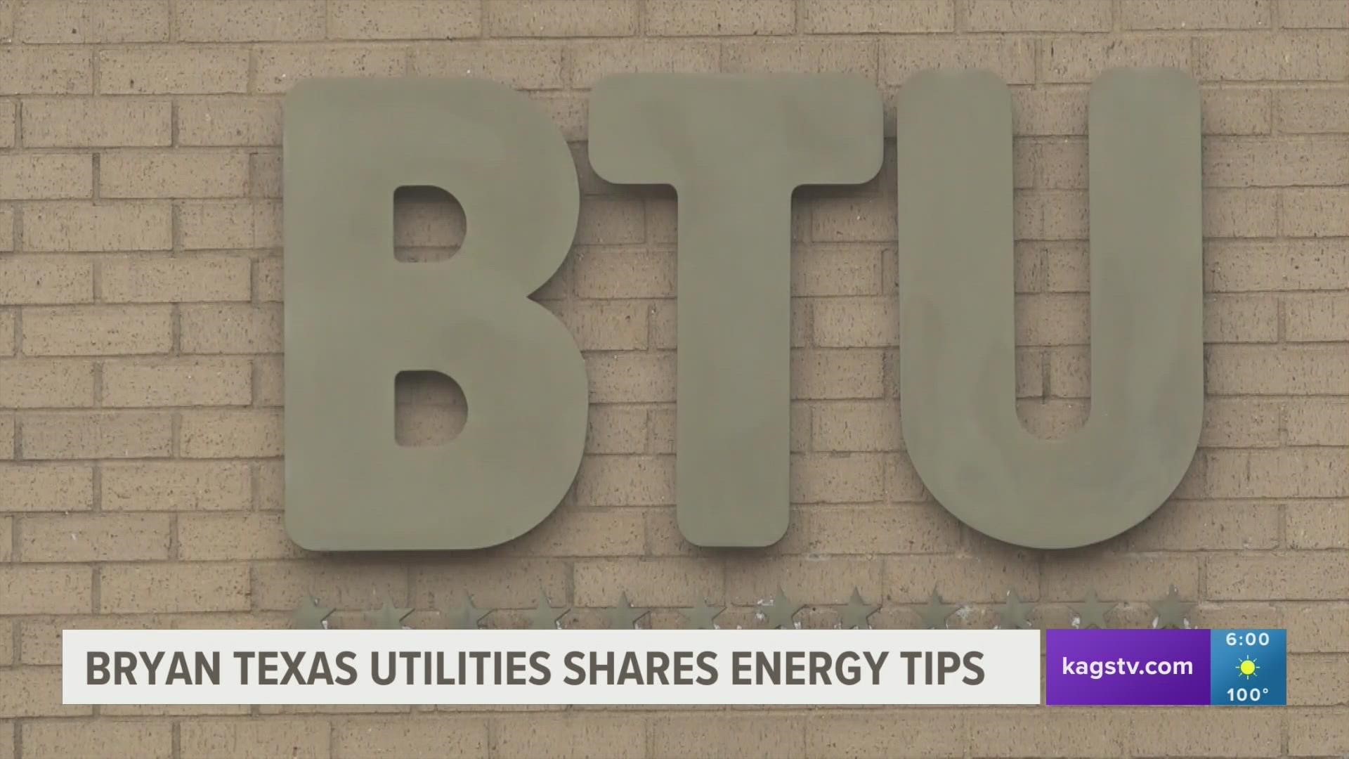 The public Information Officer for BTU said Bryan/College Station "barely" saw a peak in energy this week