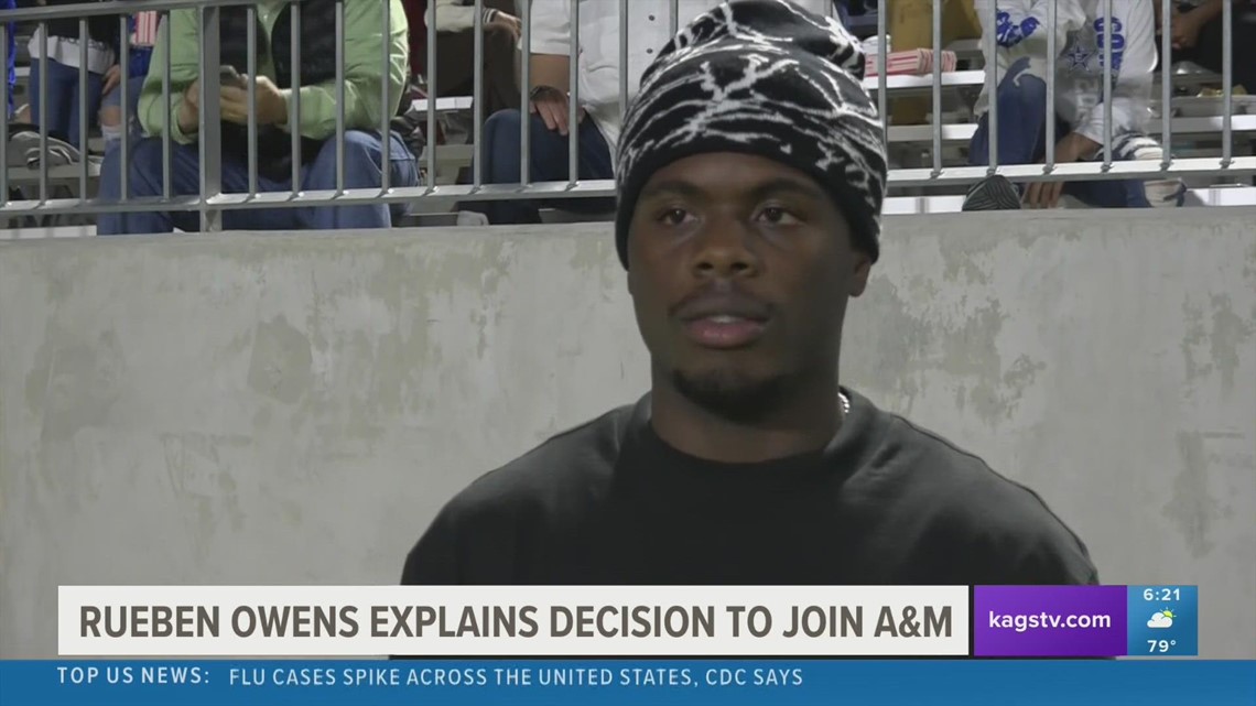 Rueben Owens discusses commitment to Texas A&M