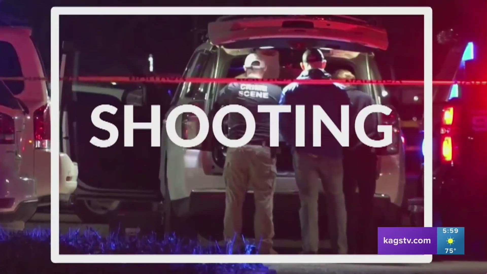The Bryan Police Department said they are investigating a shooting incident that left multiple people shot.