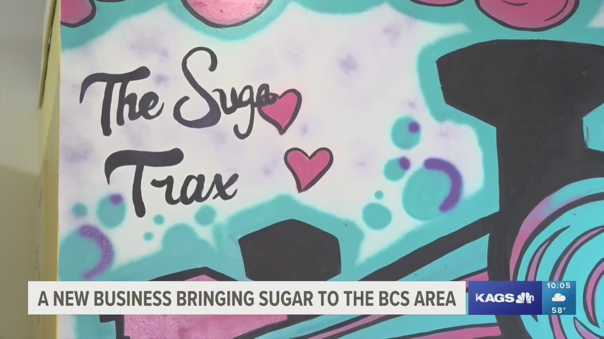 The Suga Trax, located in the heart of Downtown Bryan by a railroad crossing, started as a passion project of three friends, and has grown into a local delicacy.