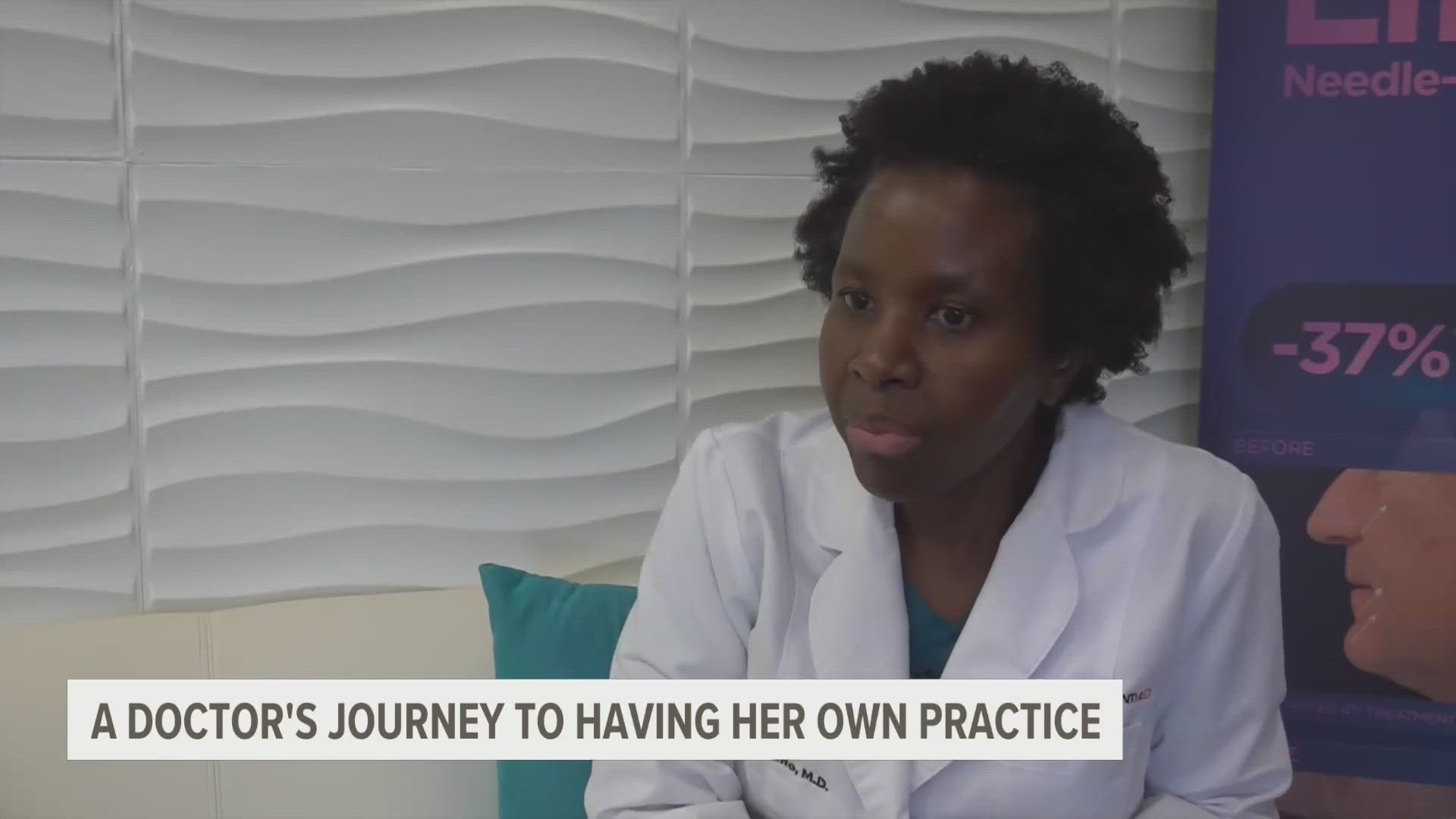 Dr. Chloe Ntaimo, the owner of Empowerment Med Spa, spoke with KAGS about her over 10-year long journey in medicine and the medical field.