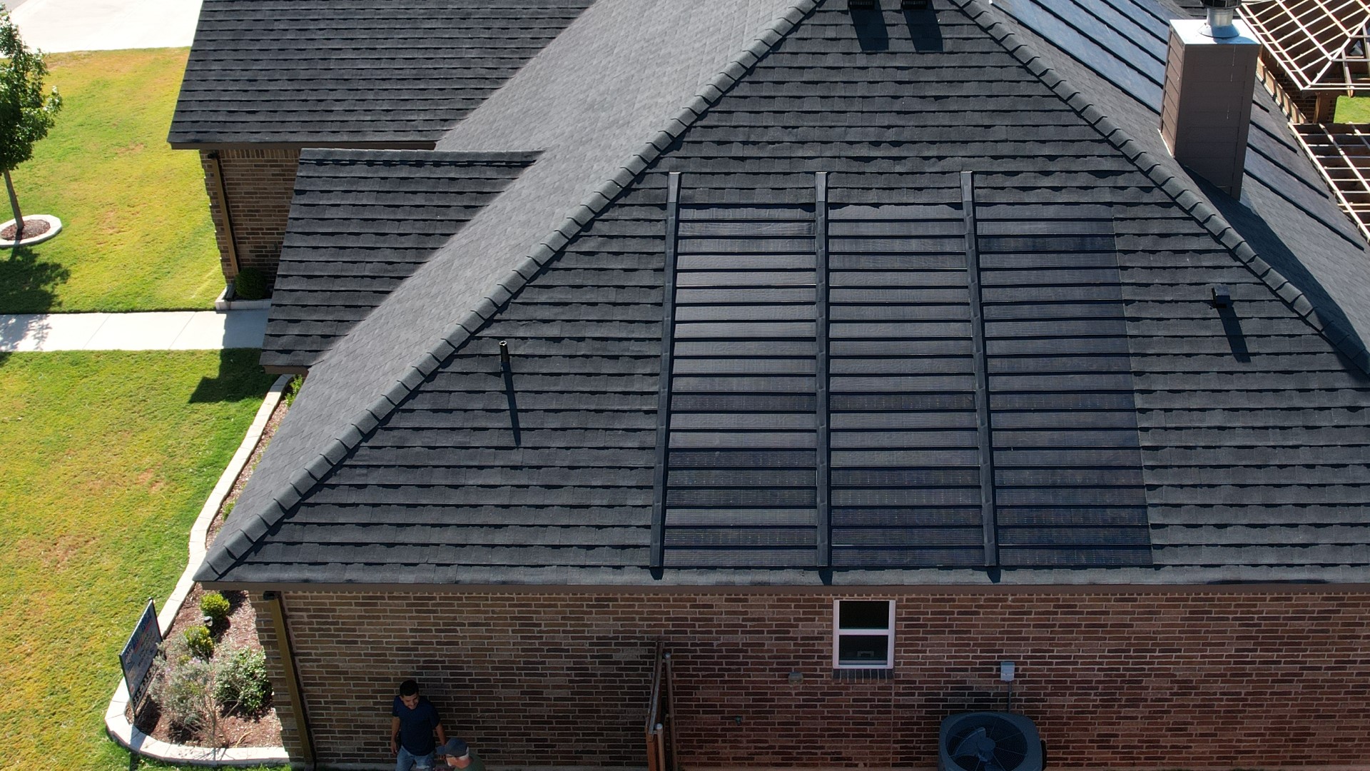 Bobby McFarland, Sales Manager of Bryan roofing company, said that solar shingles are becoming more attractive alternatives to mounted panels.