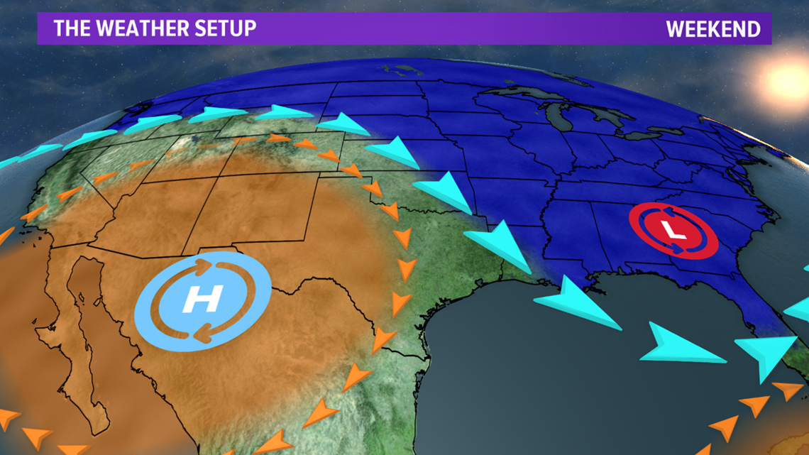 Warm weekend but the focus shifts to Arctic cold front next week