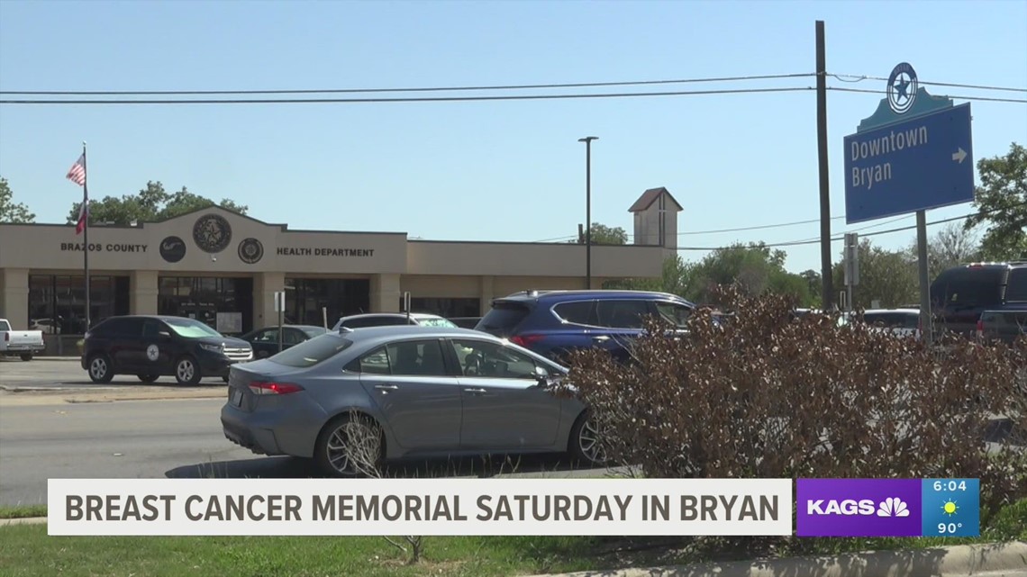 Breast Cancer Memorial to be held on Sat, Oct. 1 in Bryan