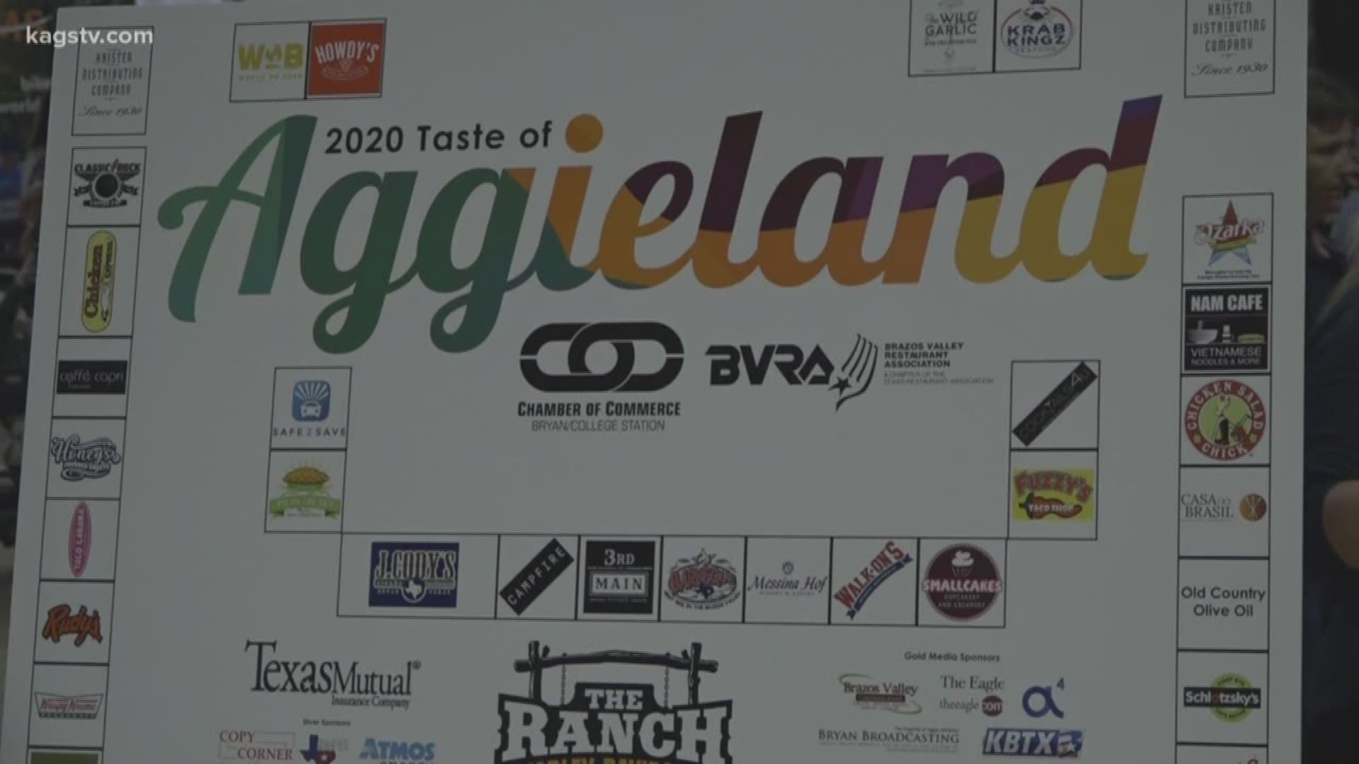Food, food, and more food at the 2020 Taste of Aggieland event!