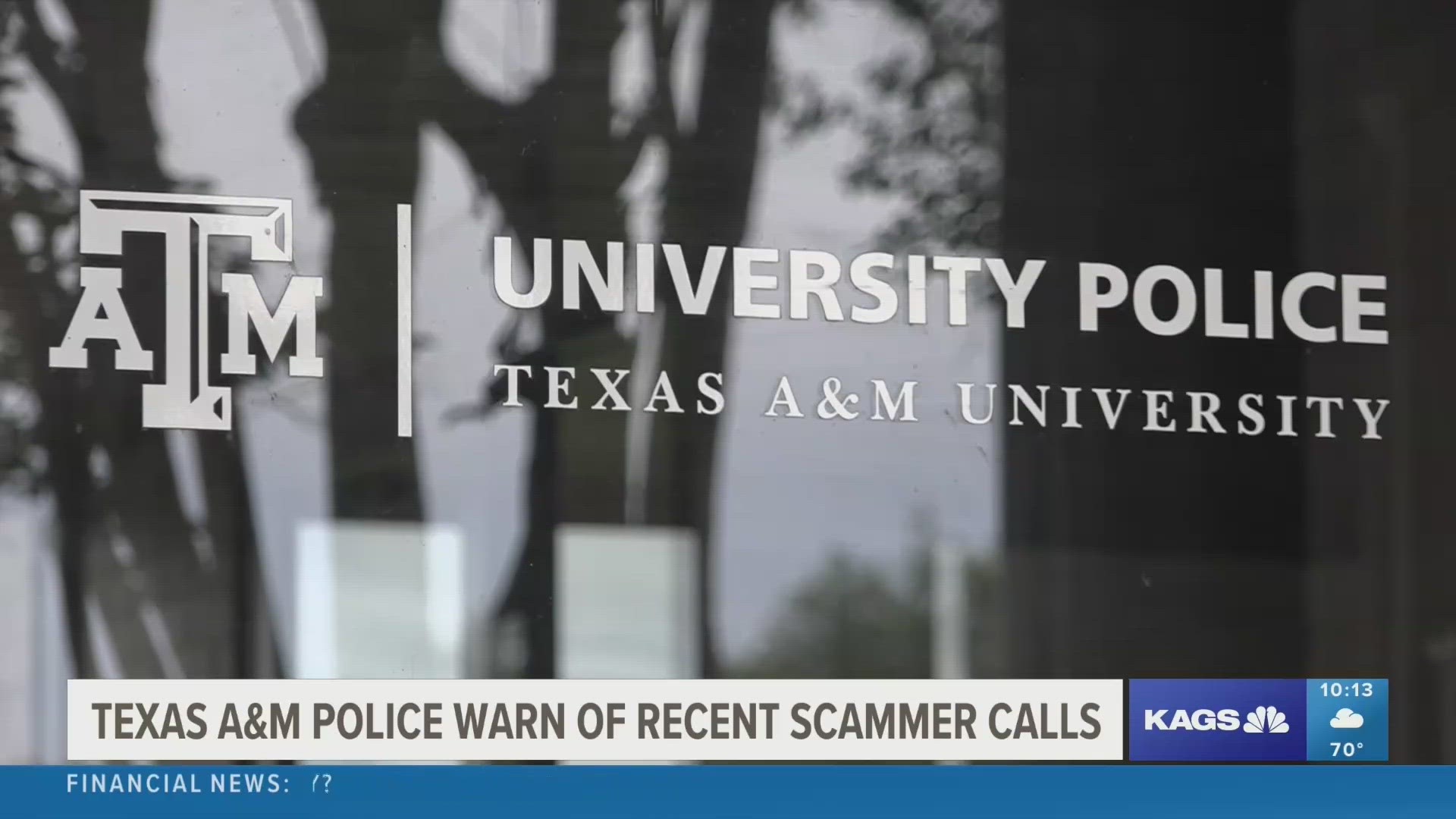 Police say that the scammers are calling Aggie parents and demanding payments by Venmo, claiming that their student will jailed if their demands aren't met.