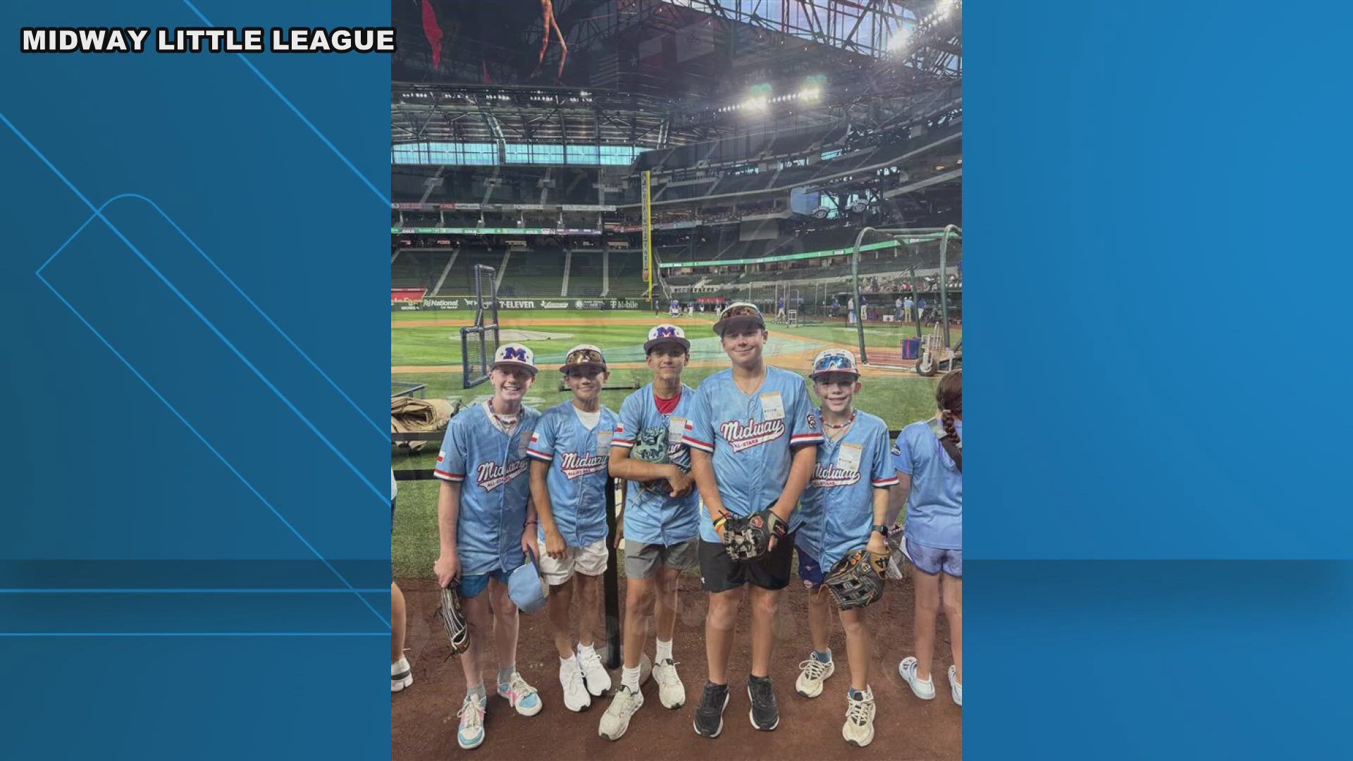 Midway 12U All Star Team meets Texas Rangers ahead of Southwest ...