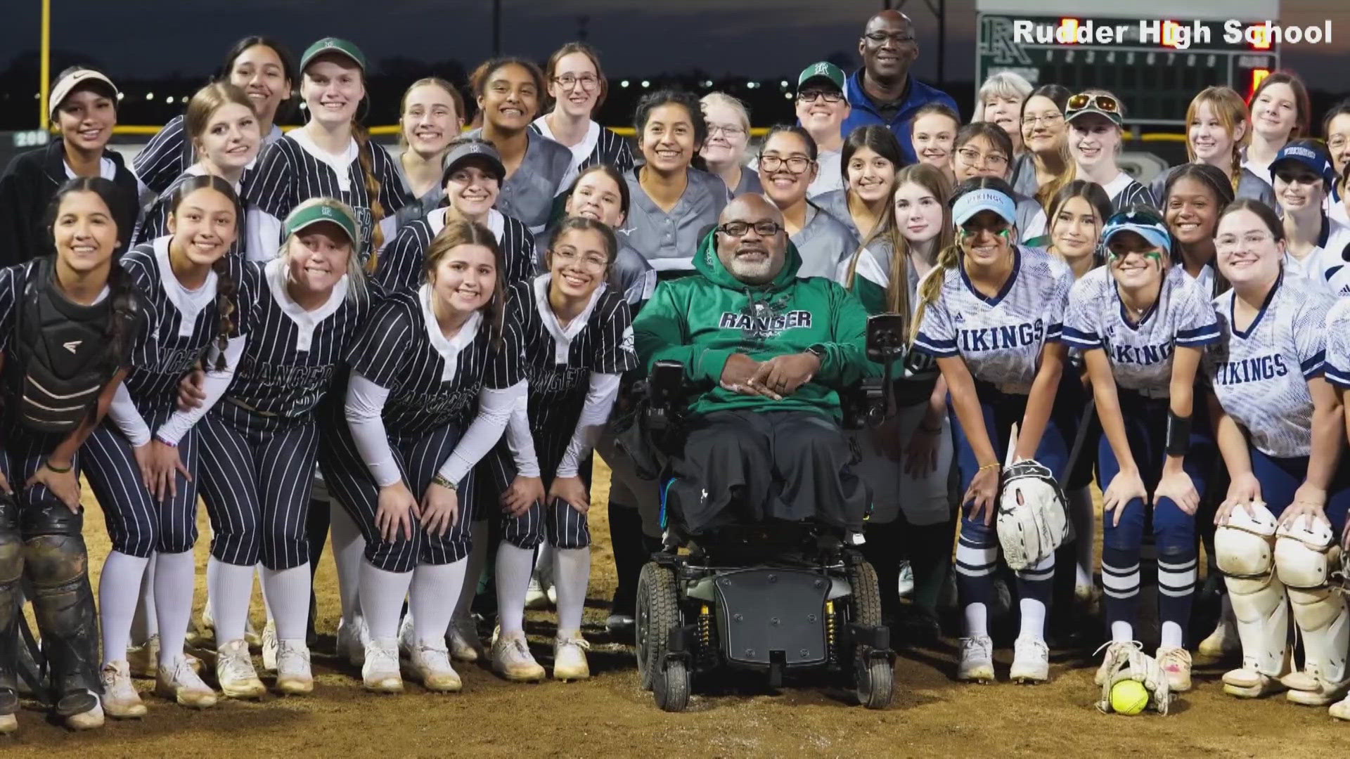 So far, OnRamp has raised $5,000 of their $15,000 goal to help repair a van ramp for Rudder High School coach Calvin Hill, who lost both of his legs in an accident.