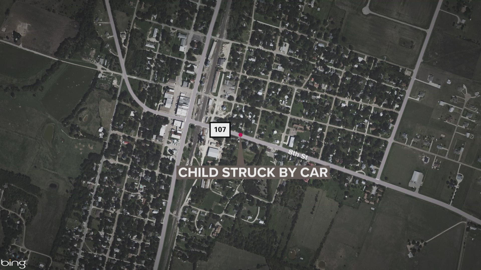 According to police, the child is currently in the hospital being treated for injuries.