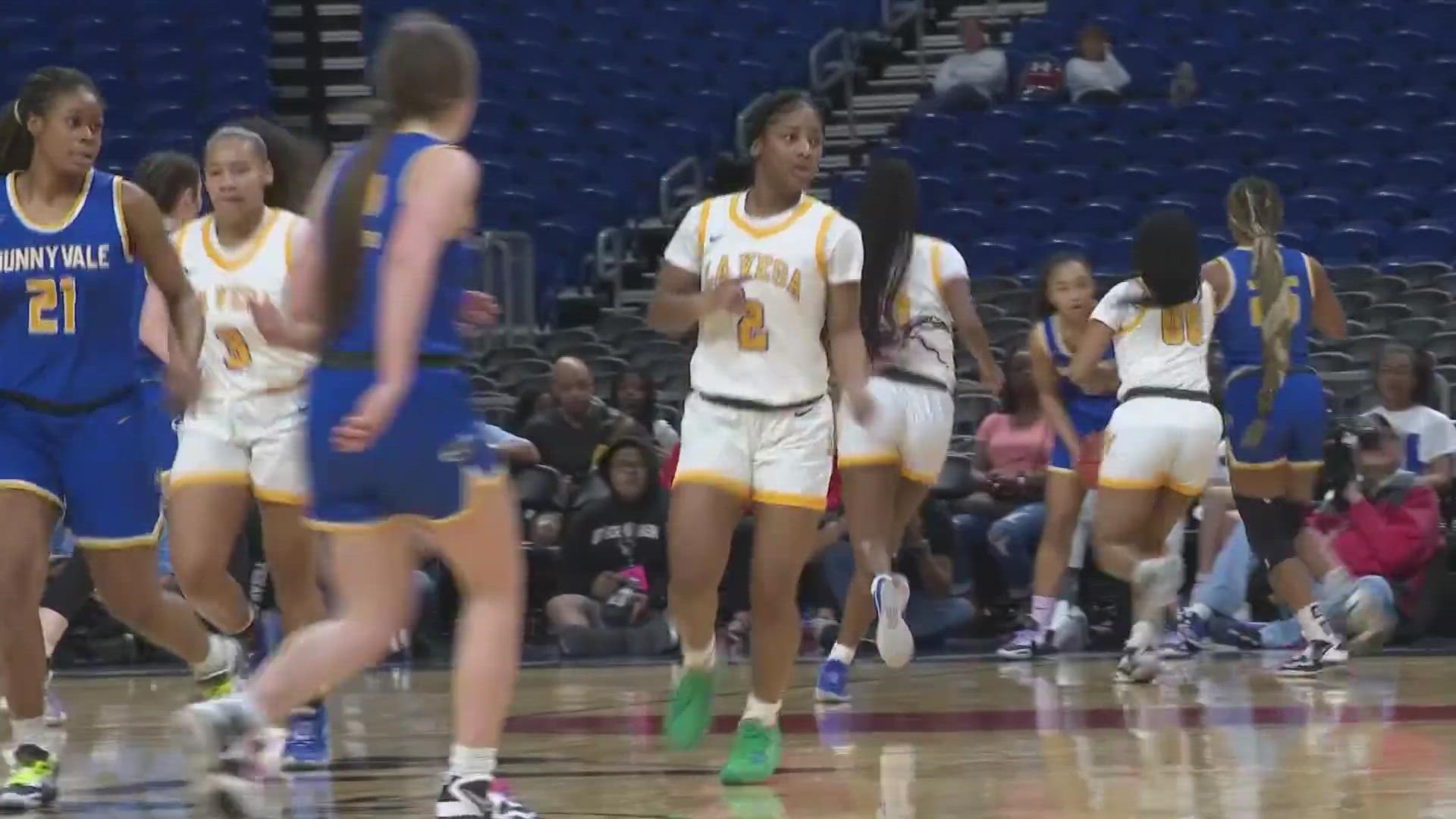The Lady Pirates captured their first girl's basketball state title since 2014