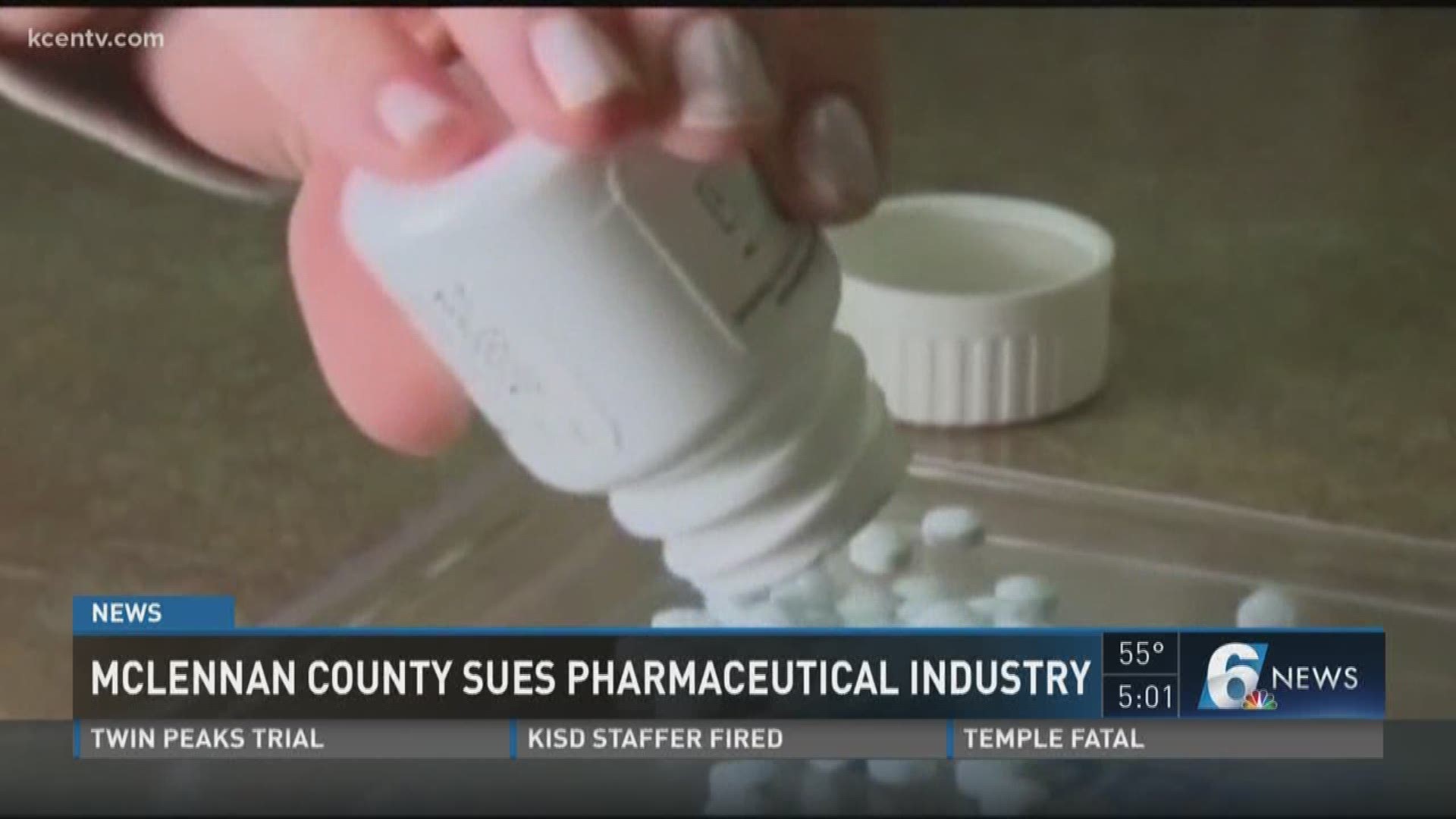 McLennan County is joining a number of other Texas counties suing the country's largest opioid manufacturers. 