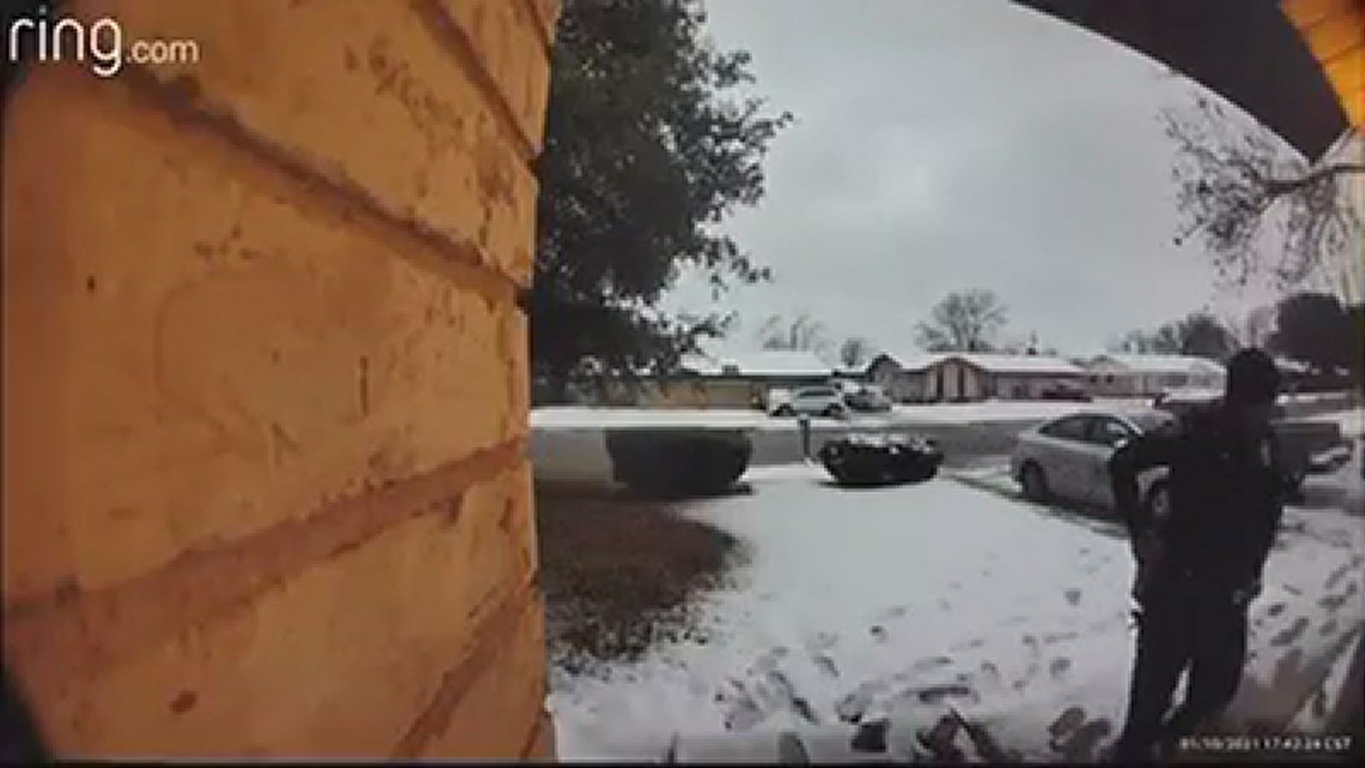 Doorbell and cell phone video caught the moments leading up to an unarmed man getting shot by a Killen police officer as he responded to a psychiatric call.
