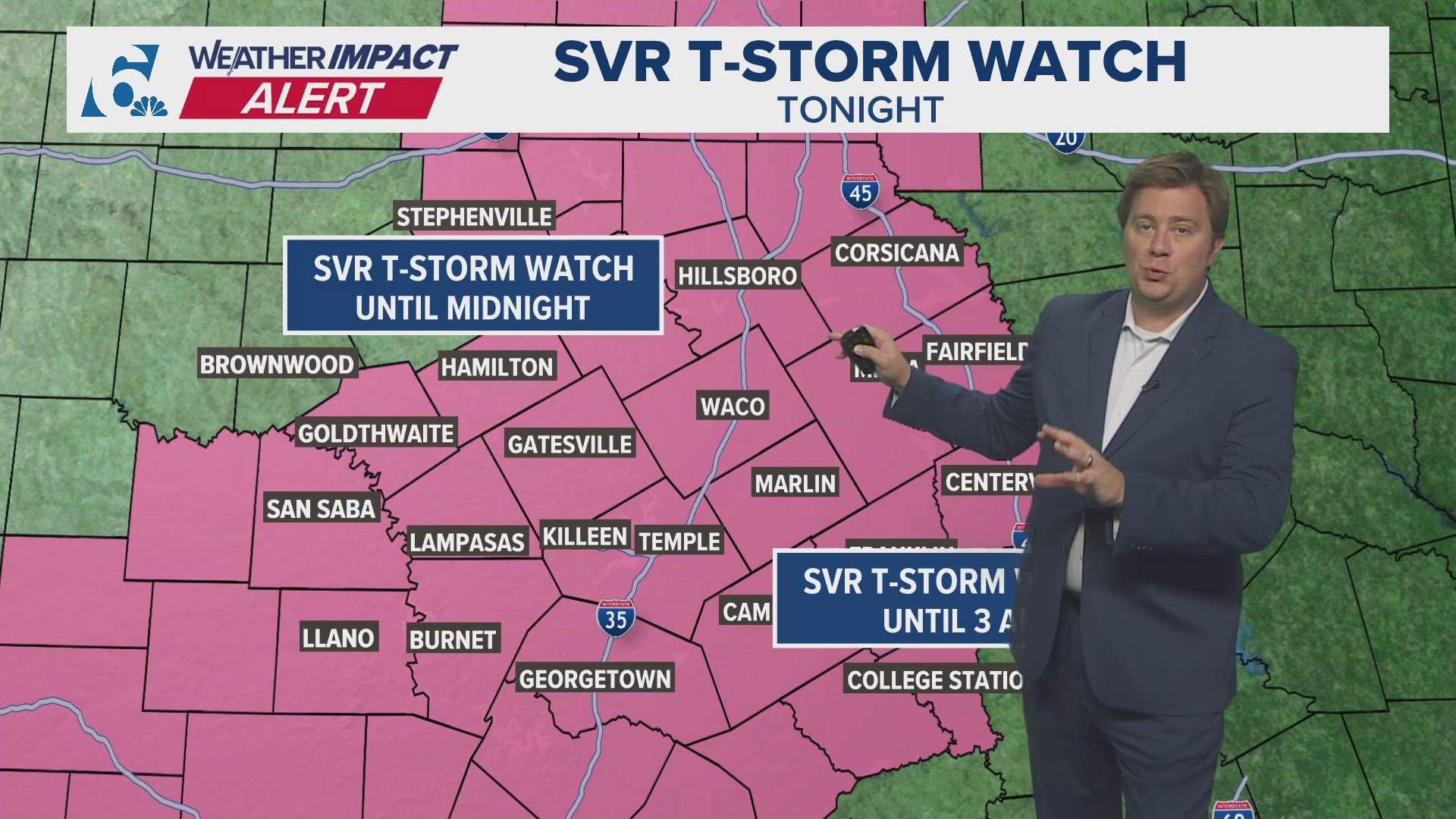 Flooding the main threat as second wave of storms moves into Central ...