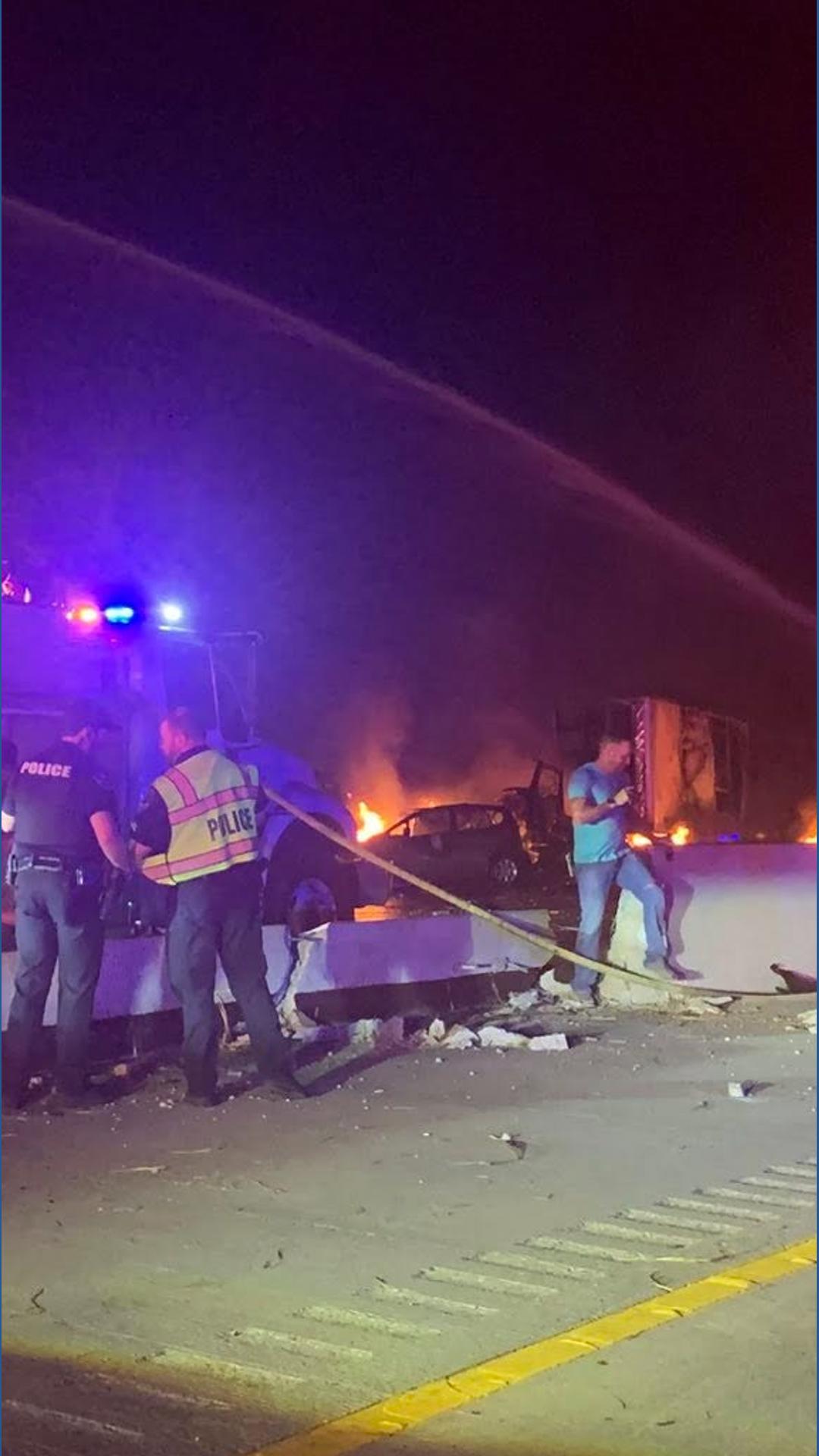 I-35 reopens near Troy after deadly crash with "large fire and an ...