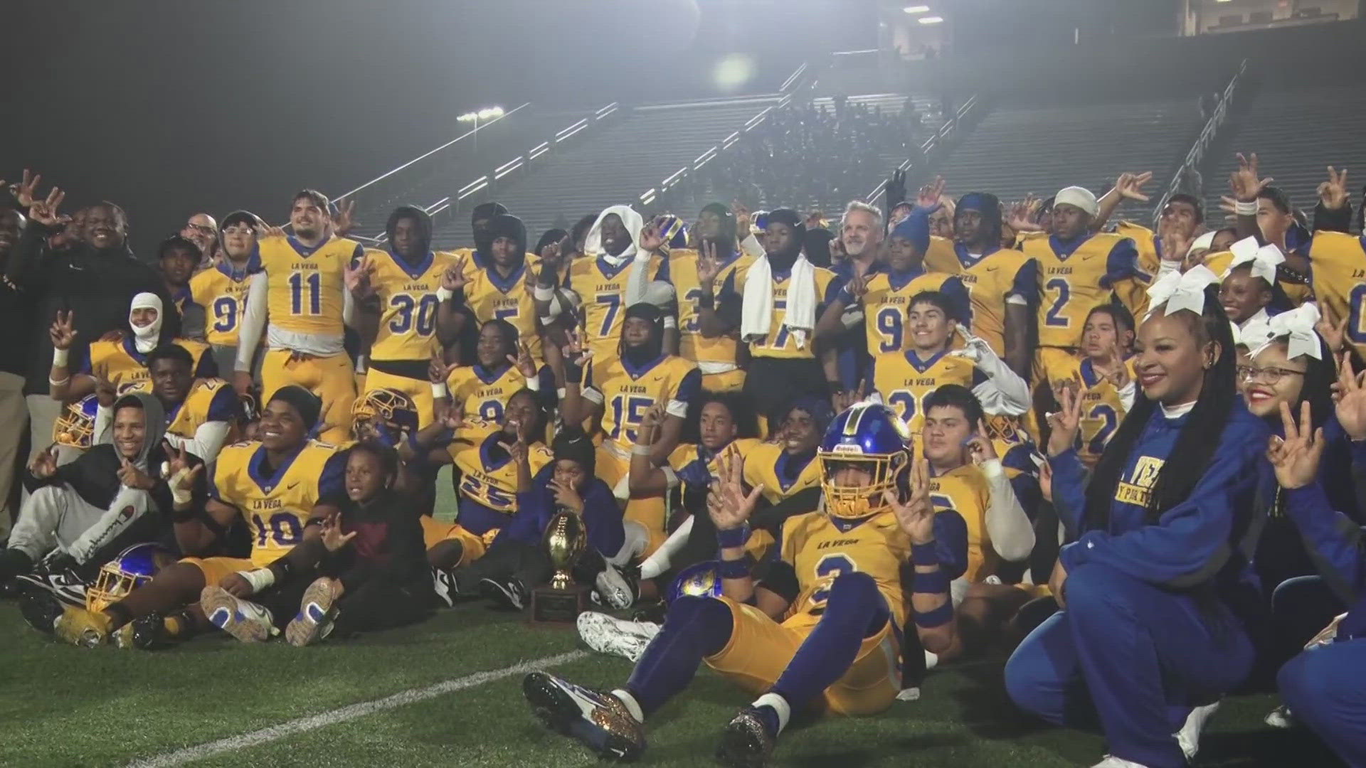 The game will see a rematch of the 2019 championship when La Vega lost to Carthage 42-28.