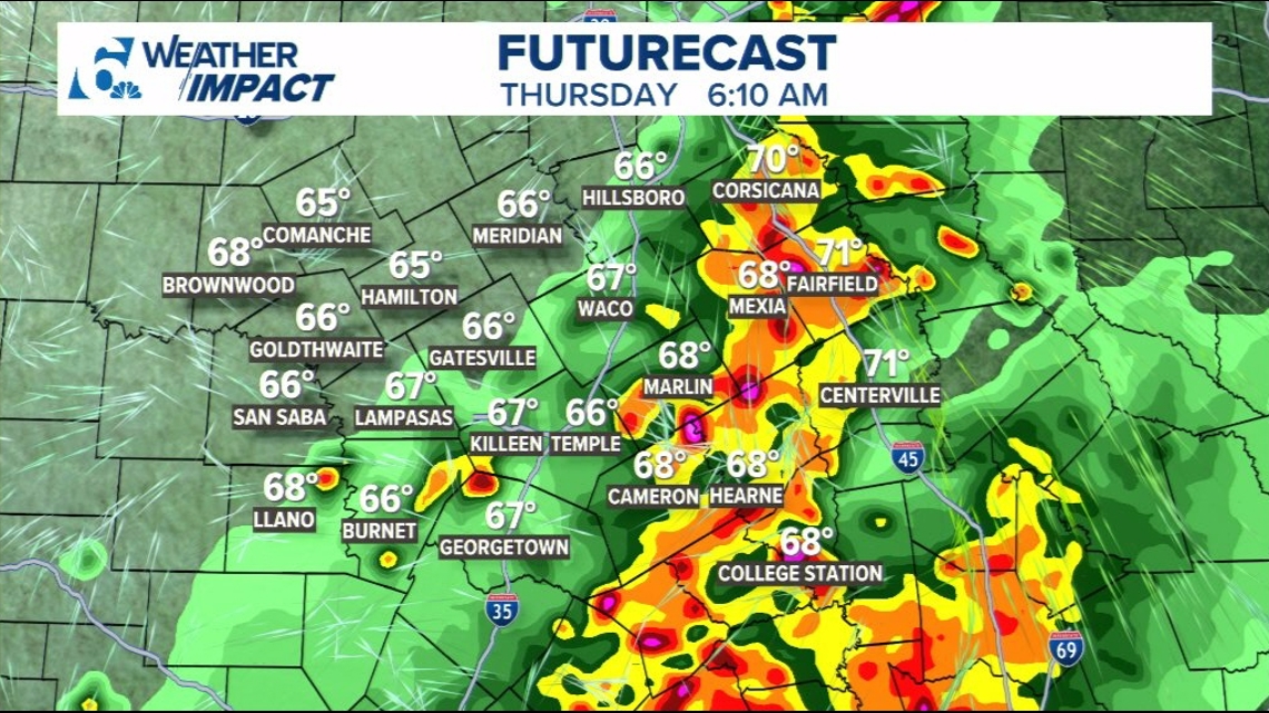 Flood Watch issued for Central Texas with heavy rainfall expected ...