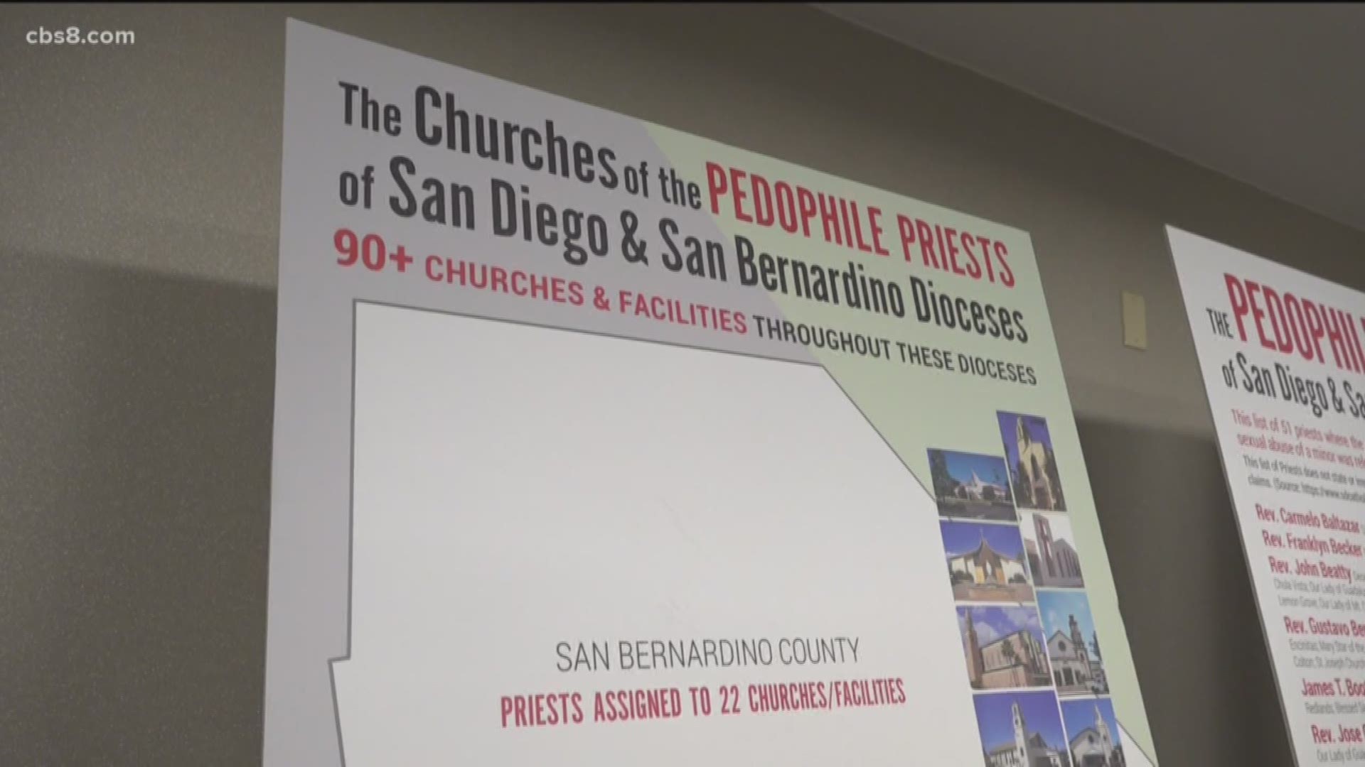 The lawsuits allege that six priests sexually abused the victims while they were serving as altar boys or during other church activities.
