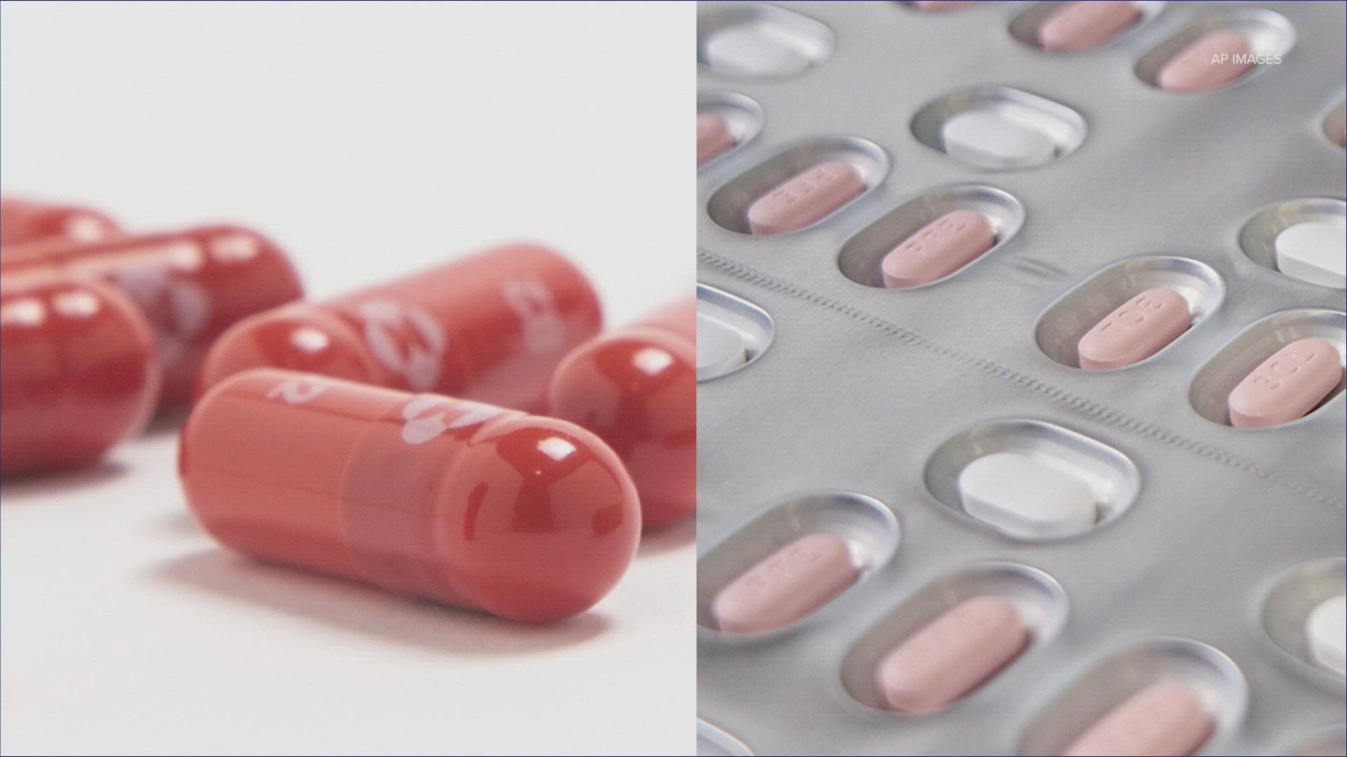 Both pills are available in select pharmacies once customers get a prescription from a healthcare provider.