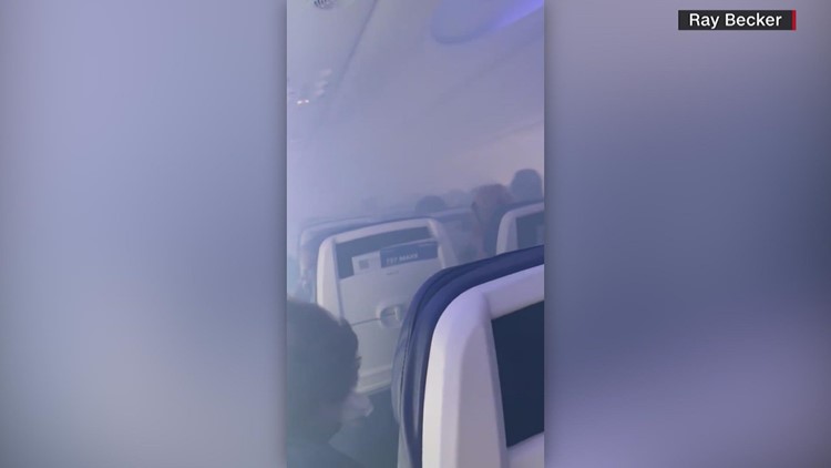 Southwest Airlines passengers evacuate plane after smoke fills cabin following takeoff