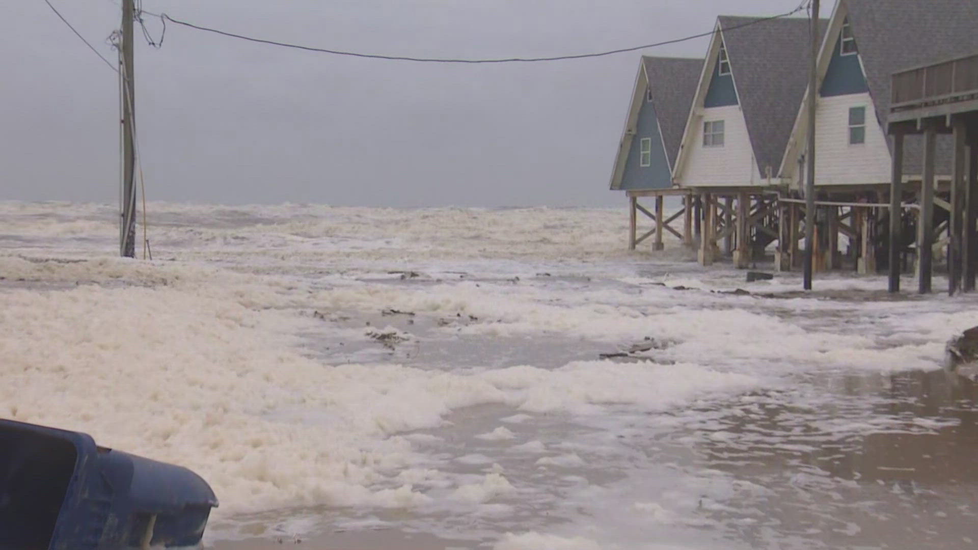 KHOU 11 has crews along the coast tracking the impacts from the storm in the Southern Gulf of Mexico.