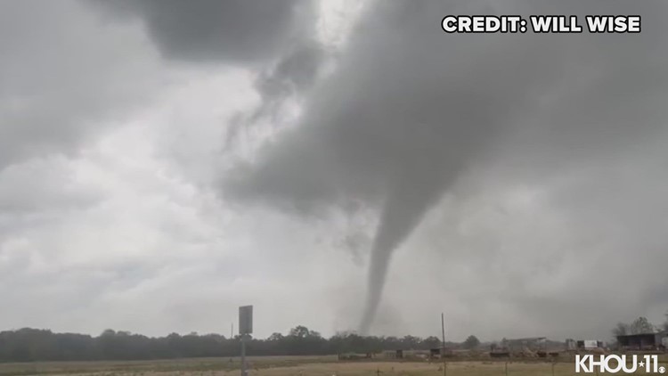 PHOTOS: Tornado touches down near Sulphur Springs, severe weather moves through North Texas