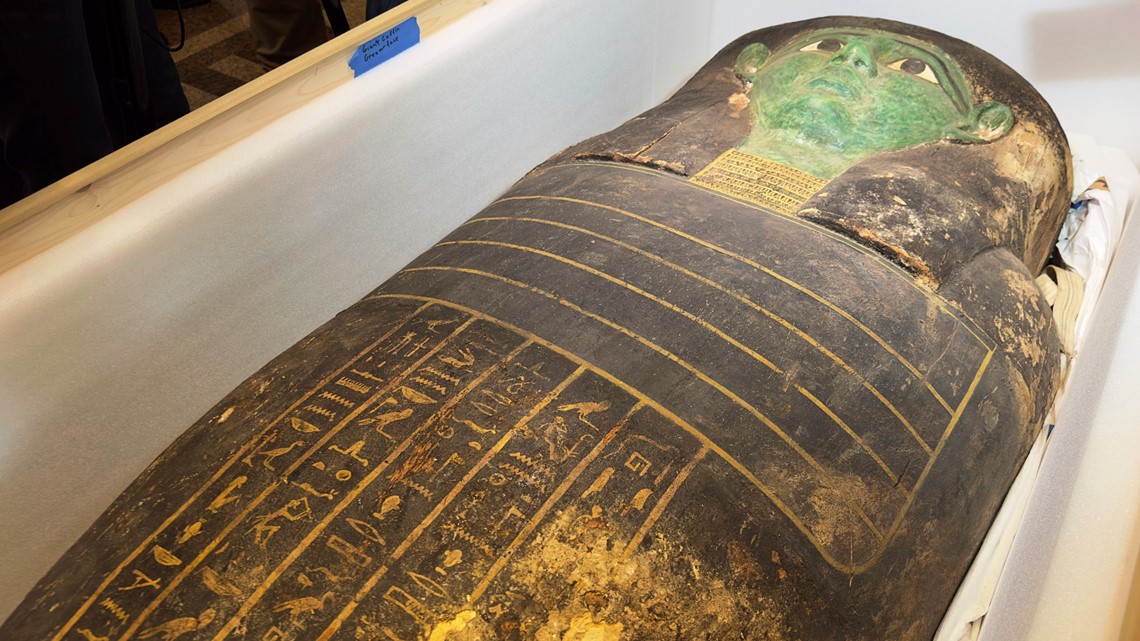 Houston news: Ancient sarcophagus returned to Egypt - Vimarsana News