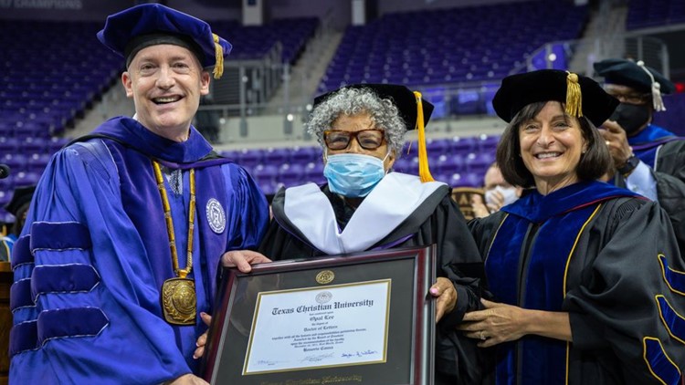 Juneteenth advocate Opal Lee receives honorary doctorate from Texas Christian University