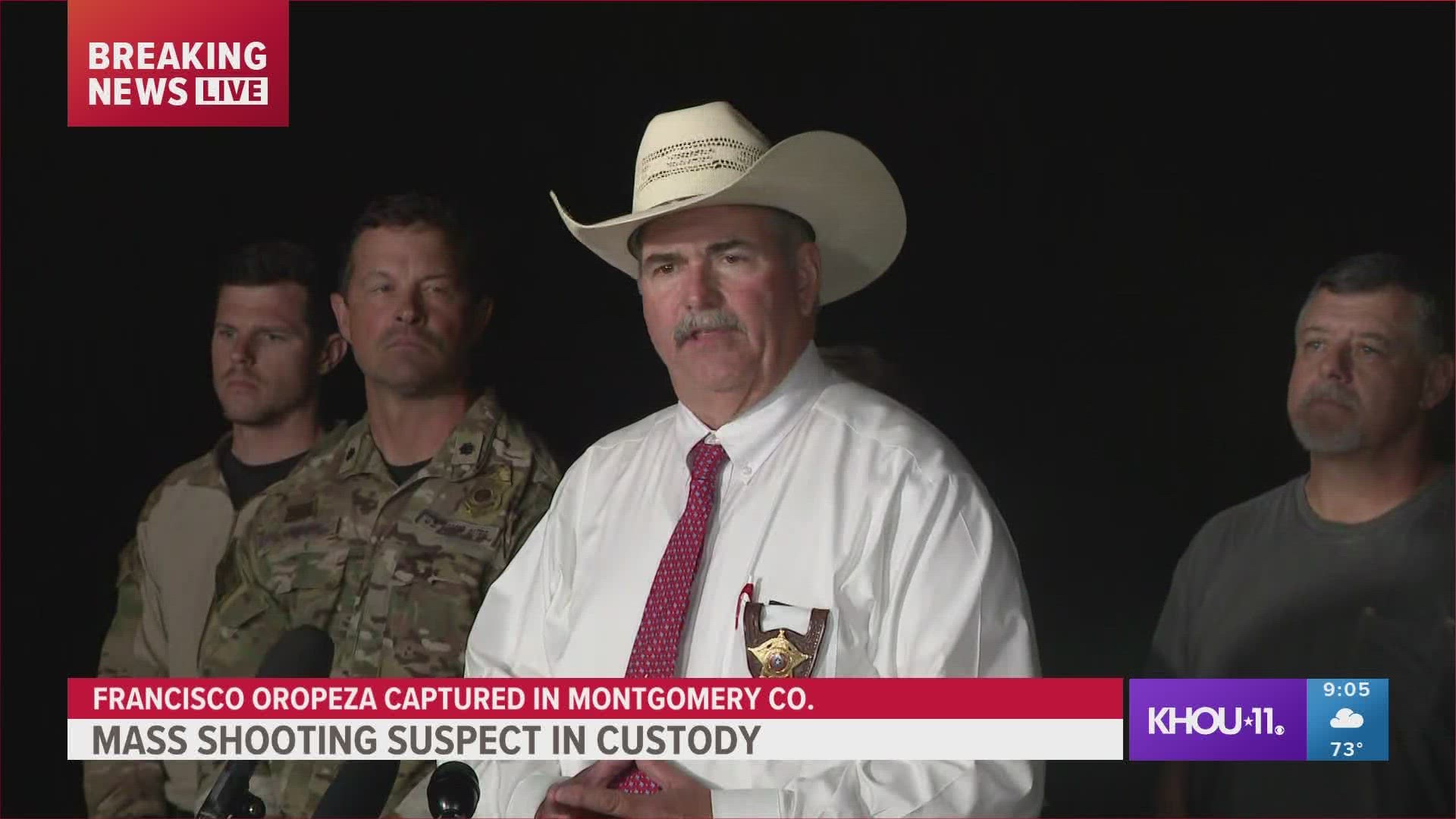 Texas mass shooting suspect Francisco Oropeza captured | kagstv.com