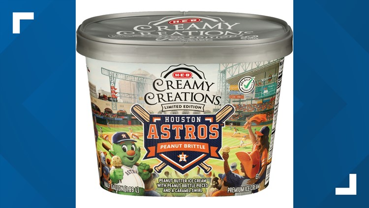 HEB debuts limited-edition Houston Astros ice cream