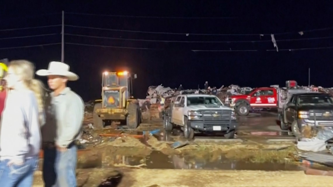 Texas weather Four dead in severe storms with tornadoes