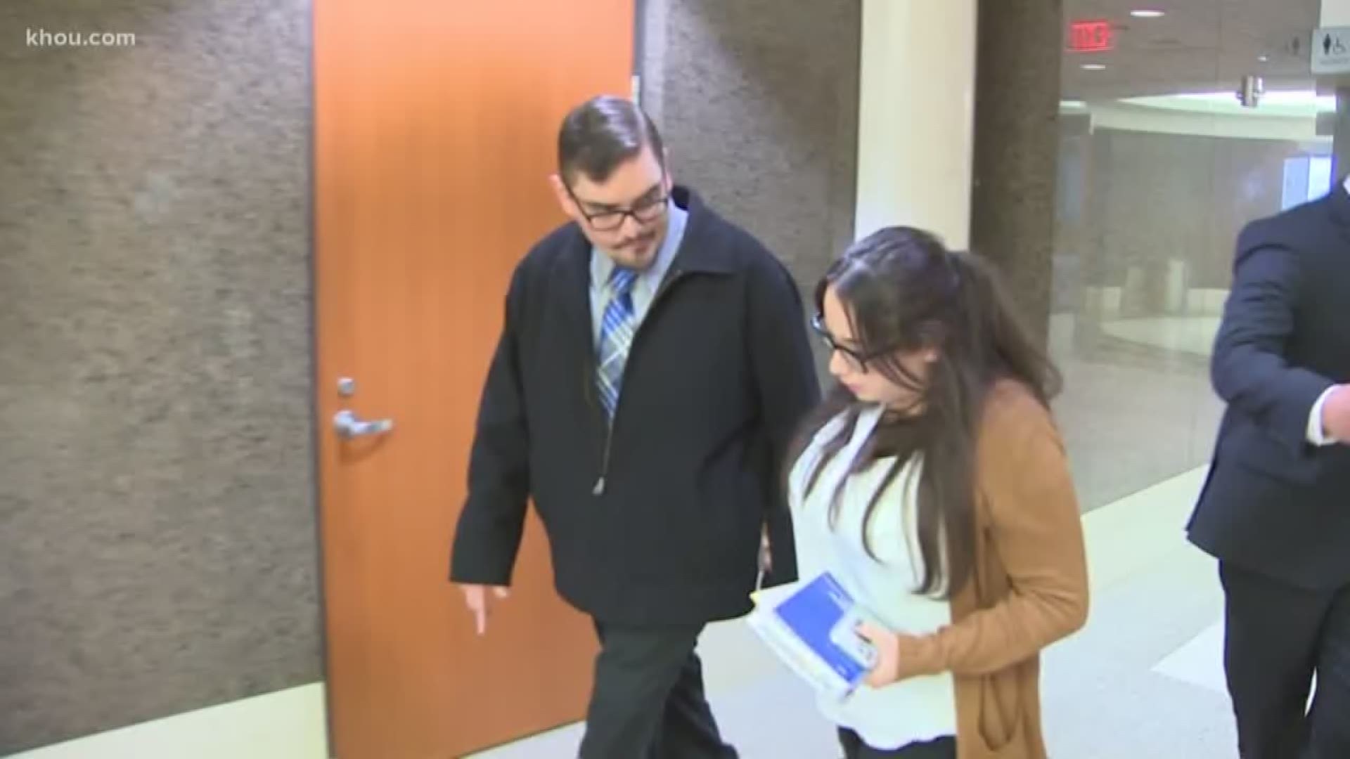 James Alan Bradley, an HISD teacher accused of touching a student inappropriately, made his first court appearance Wednesday.