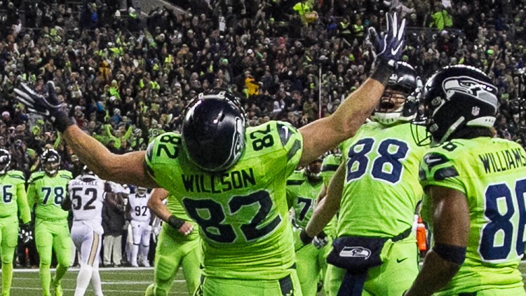 Seahawks Color Rush: Action Green