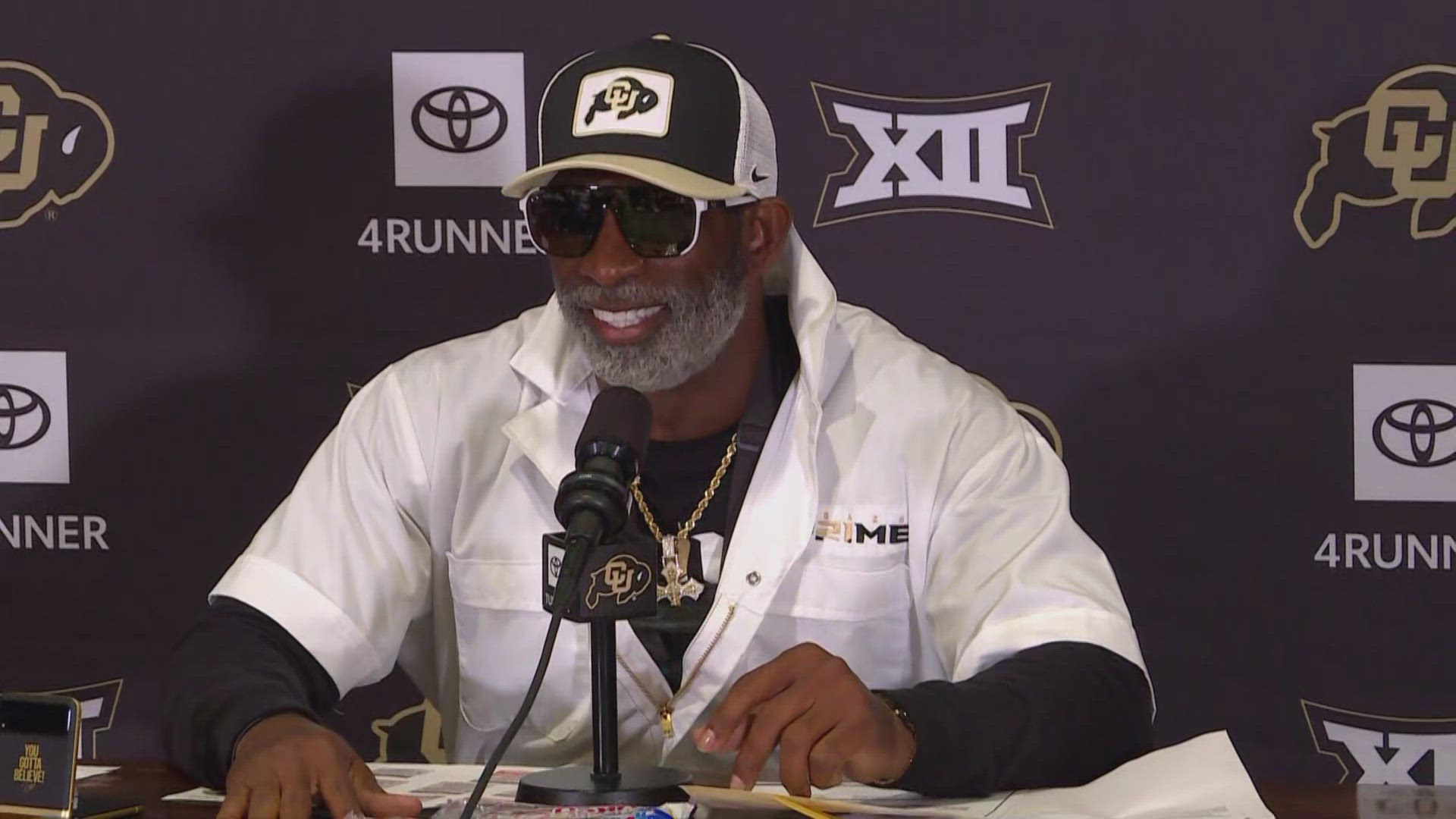 Coach Prime spoke during the Buffs Fall Media Day as the season opener on Aug. 29 quickly approaches.