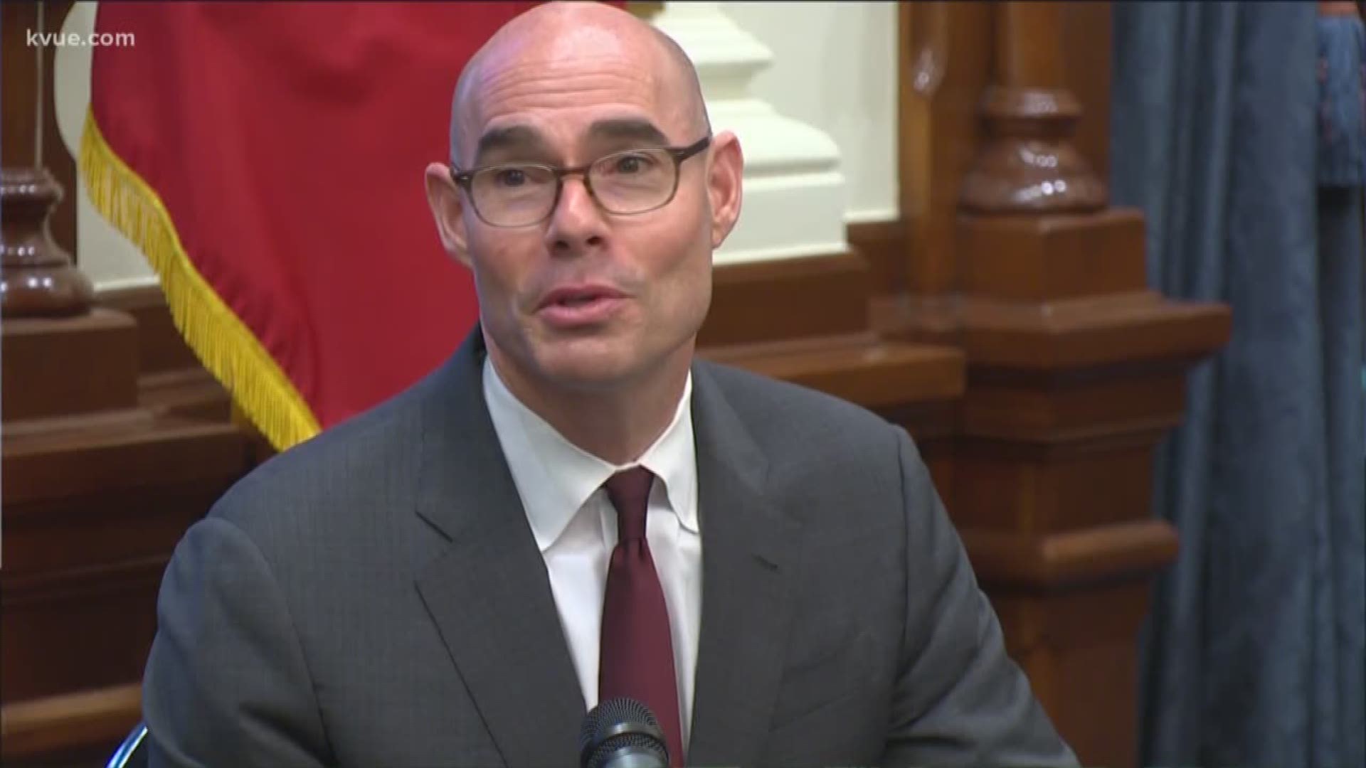 Texas Speaker of the House Dennis Bonnen said he won't seek re-election.