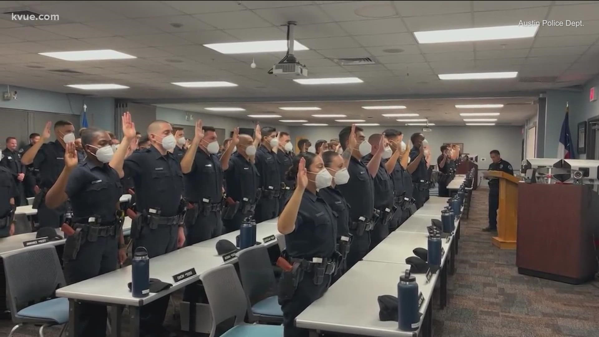 Dozens more officers will soon be added to the Austin Police Department. APD's 144th cadet class is set to graduate on Friday.