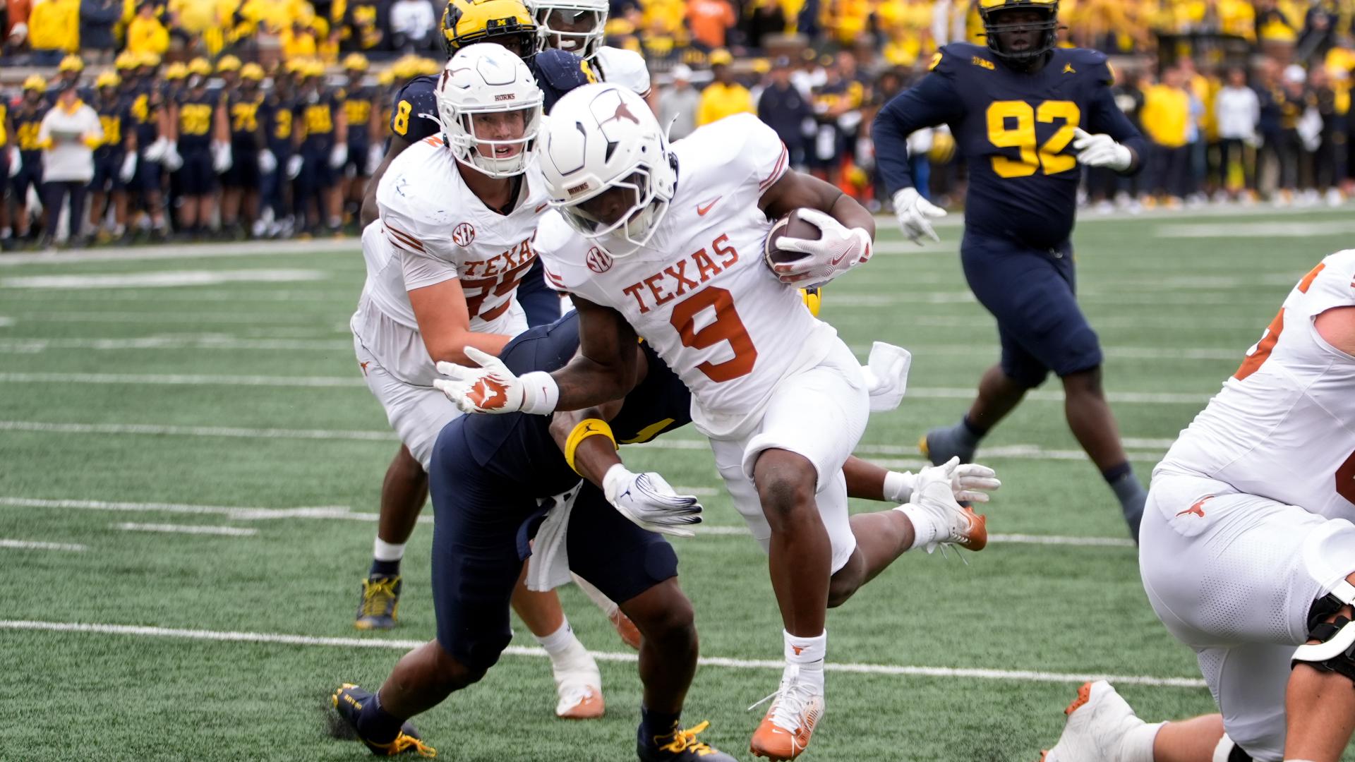 The Longhorn offense exploded against one of the nation's top defenses, while the Longhorn defense didn't allow a touchdown until the fourth quarter.