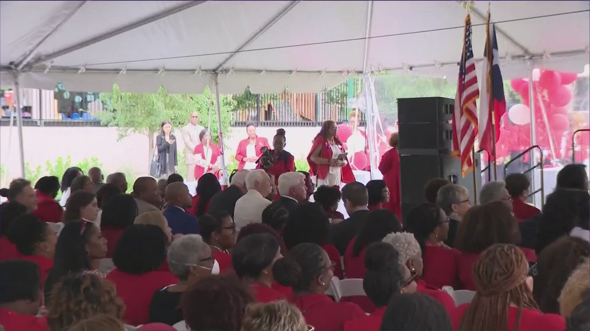 A new building on the Texas State Capitol grounds was dedicated to Barbara Jordan on Monday. It's the first-ever State building to be named after a Black woman.