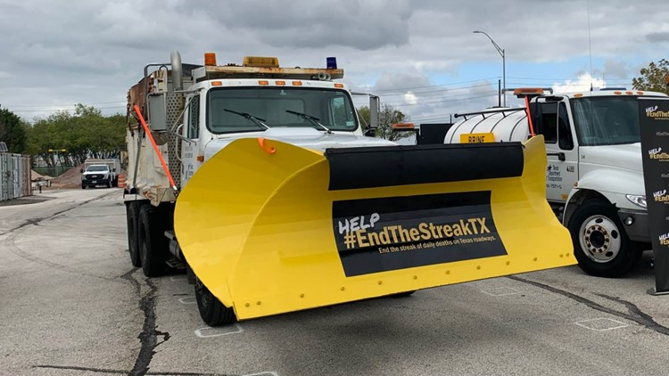 TxDOT brings 3 snowplows to Central Texas in preparation for winter weather