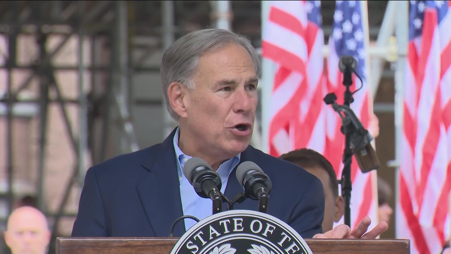 Hundreds of people gathered at the Texas State Capitol on Saturday for the Rally for Life, including Gov. Greg Abbott.