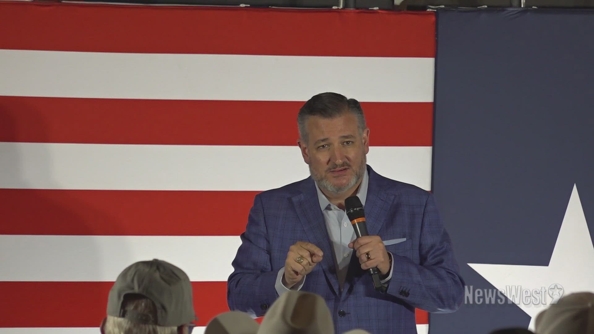 Senator Ted Cruz rally at The Barn in Lorena