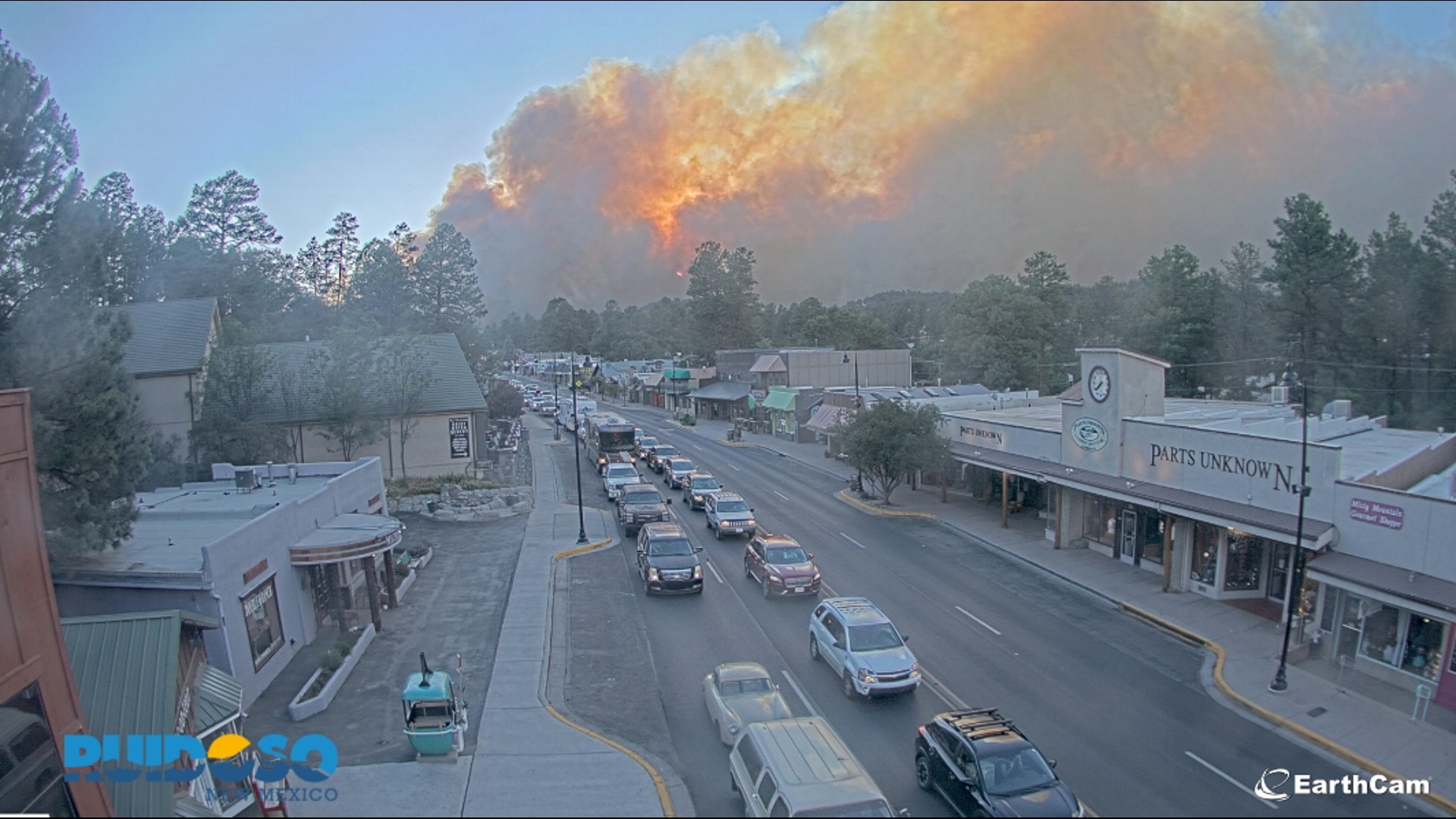 A mandatory GO evacuation has been issued for the entire Village of Ruidoso because of the South Fork Fire from Sudderth/Mechem to Freedom Bloom at Big O Tire.