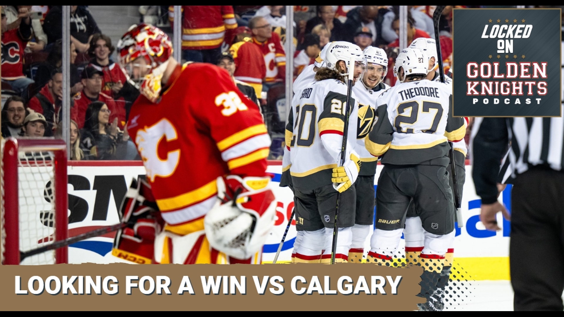 Coach Bruce Cassidy said the Vegas Golden Knights are looking to win vs. the Calgary Flames on Tuesday night