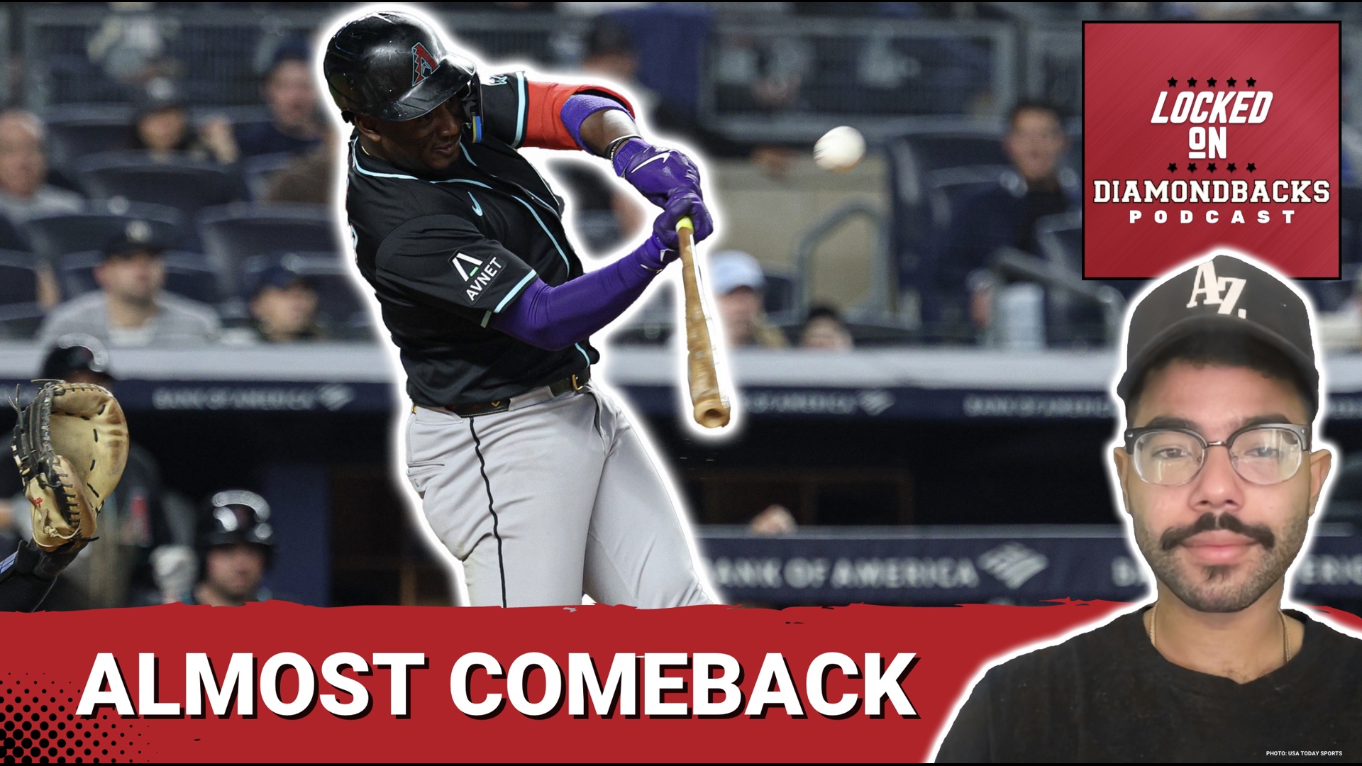The D-backs nearly had another late comeback but fell short. Millard Thomas talks Merrill Kelly's rough start, Brandon Pfaadt’s vs. the Nats, & Perdomo's lineup spot